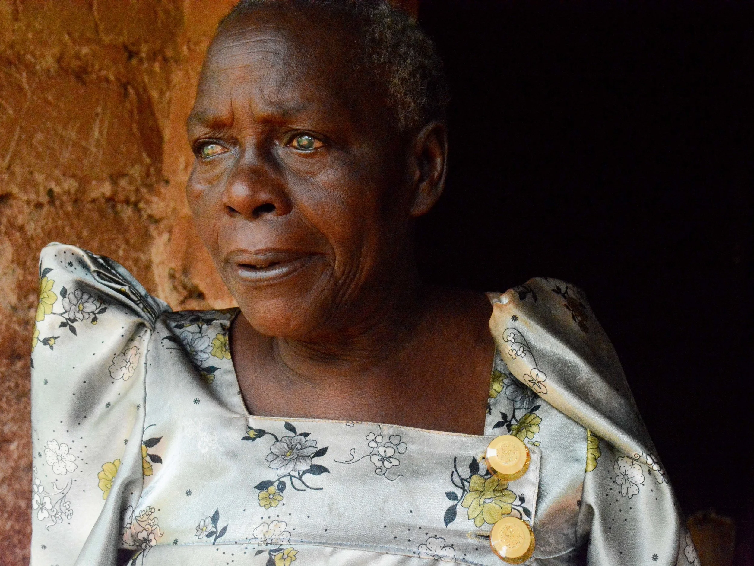 'Portrait of Strength in Sorrow' by Jackline Atim