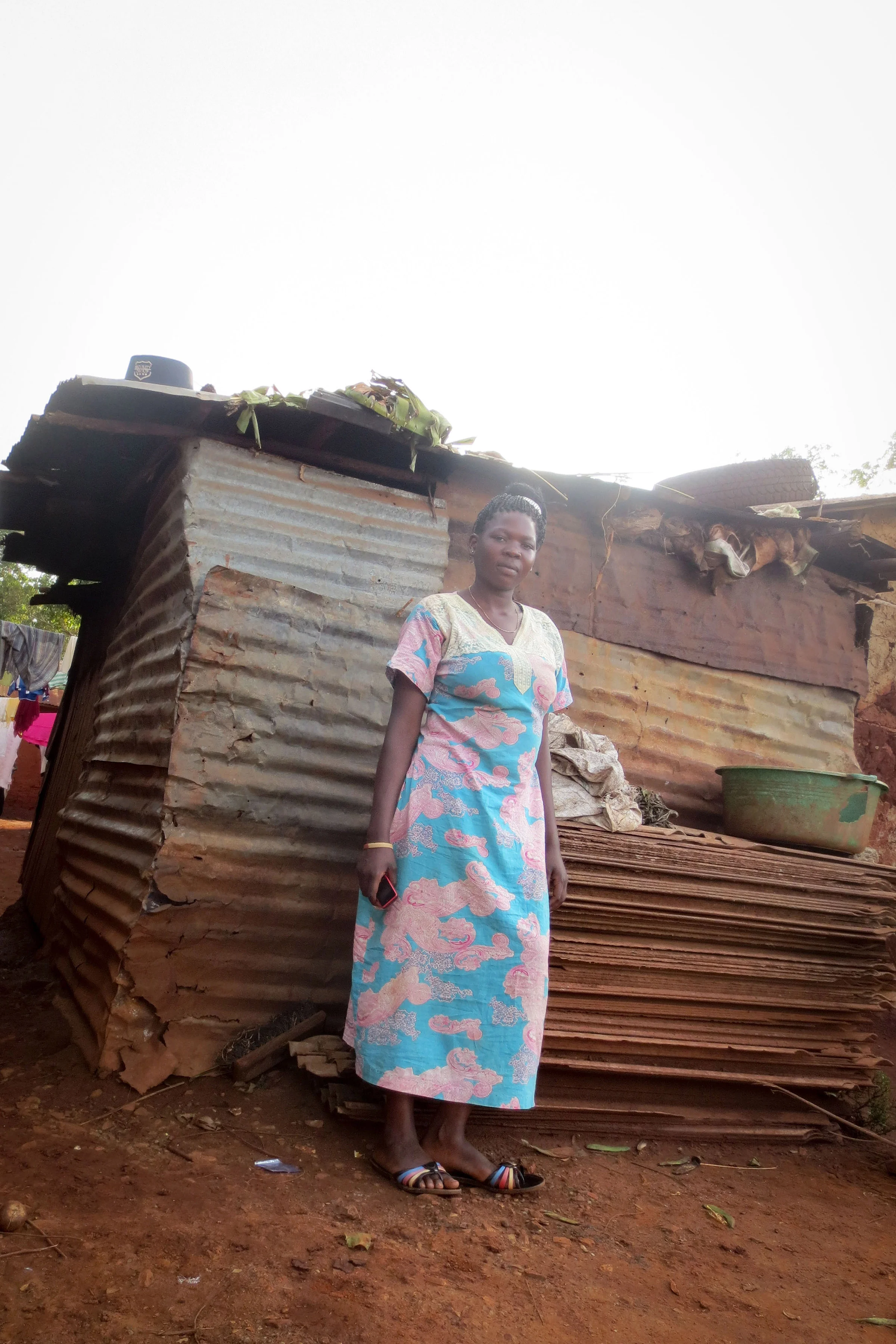 'Portrait of a Woman' by Jacob Wanyama