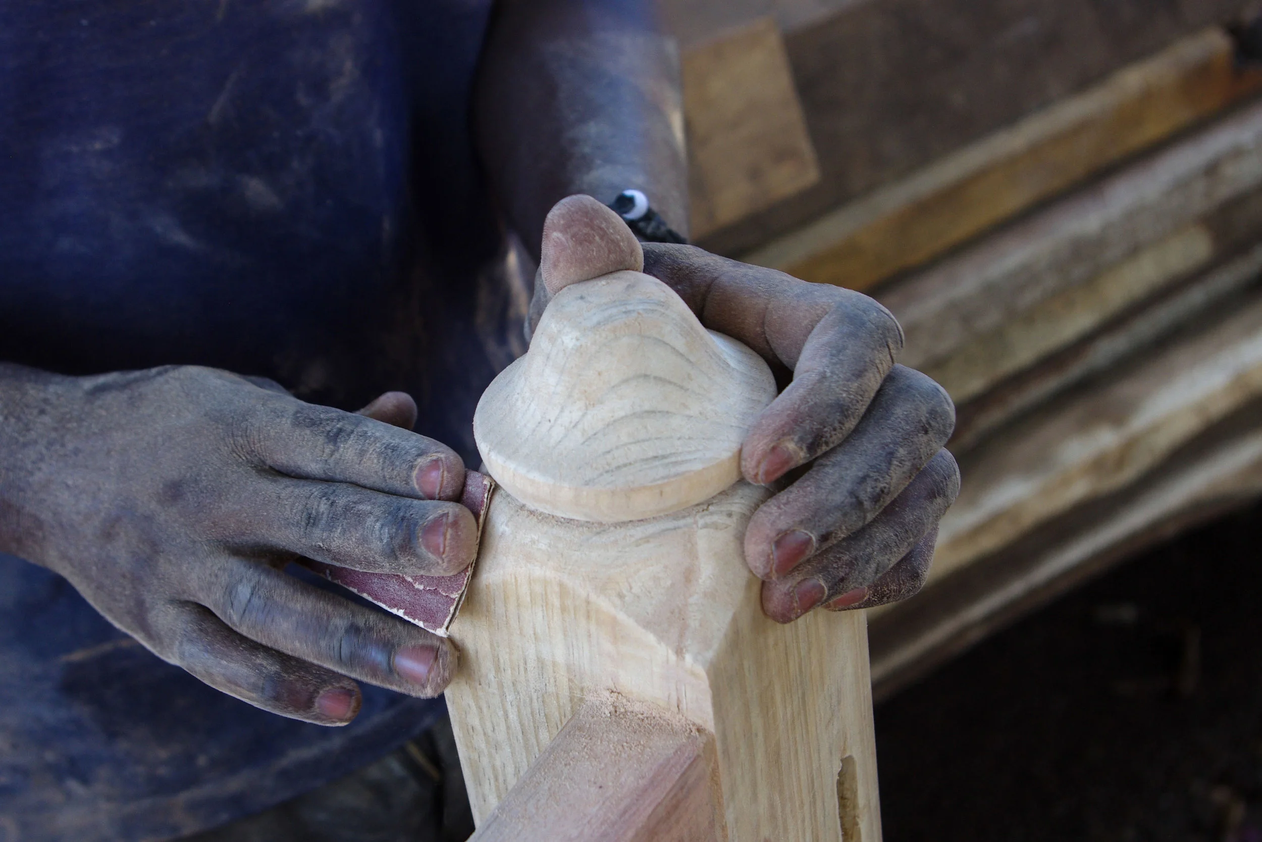 'My Friend, The Carpenter' by Yusuf Musambu
