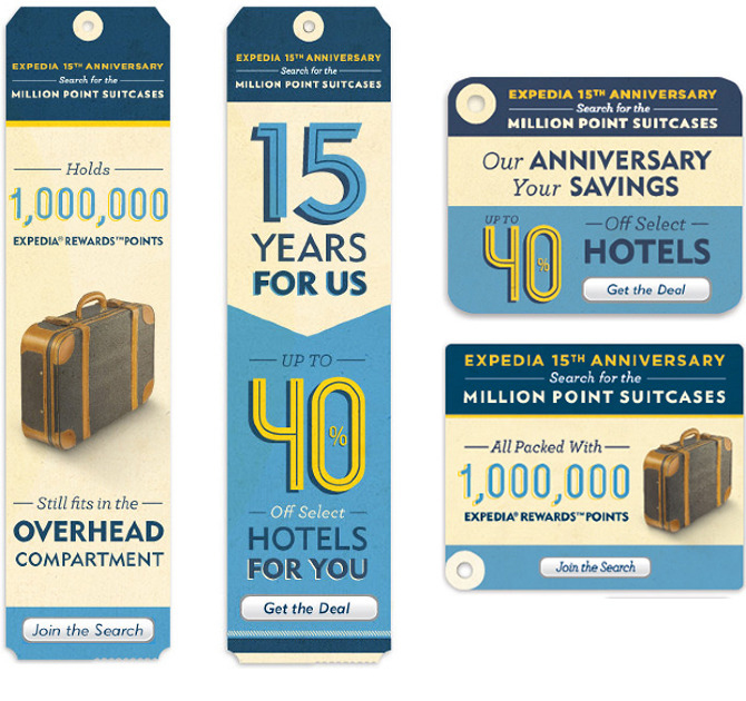 EXPEDIA 15TH ANNIVERSARY 