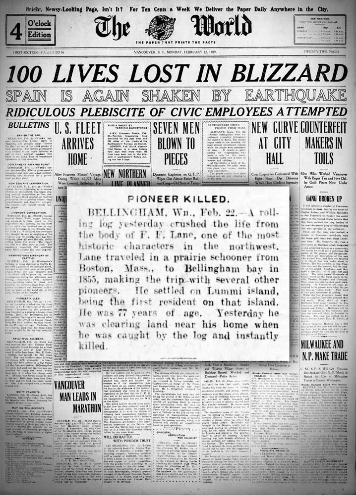 The Vancouver World , February 22, 1909