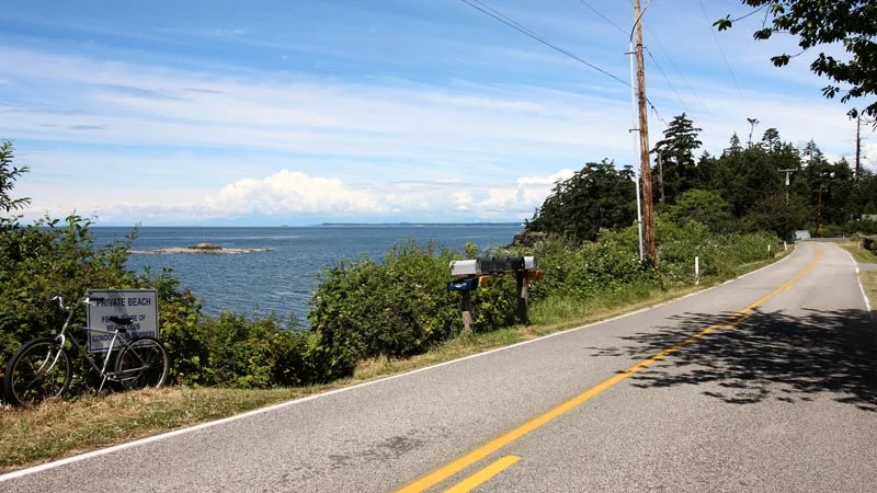 Seal rocks off the north point of Lummi Island