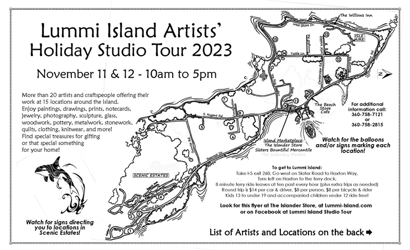 lummi island artist tour
