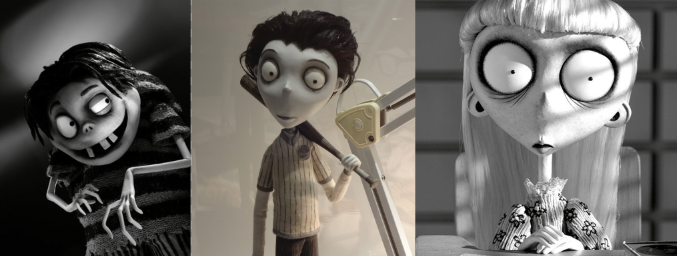 Victor looking 'normal' next to his creepy looking class mates. Source: Frankenweenie