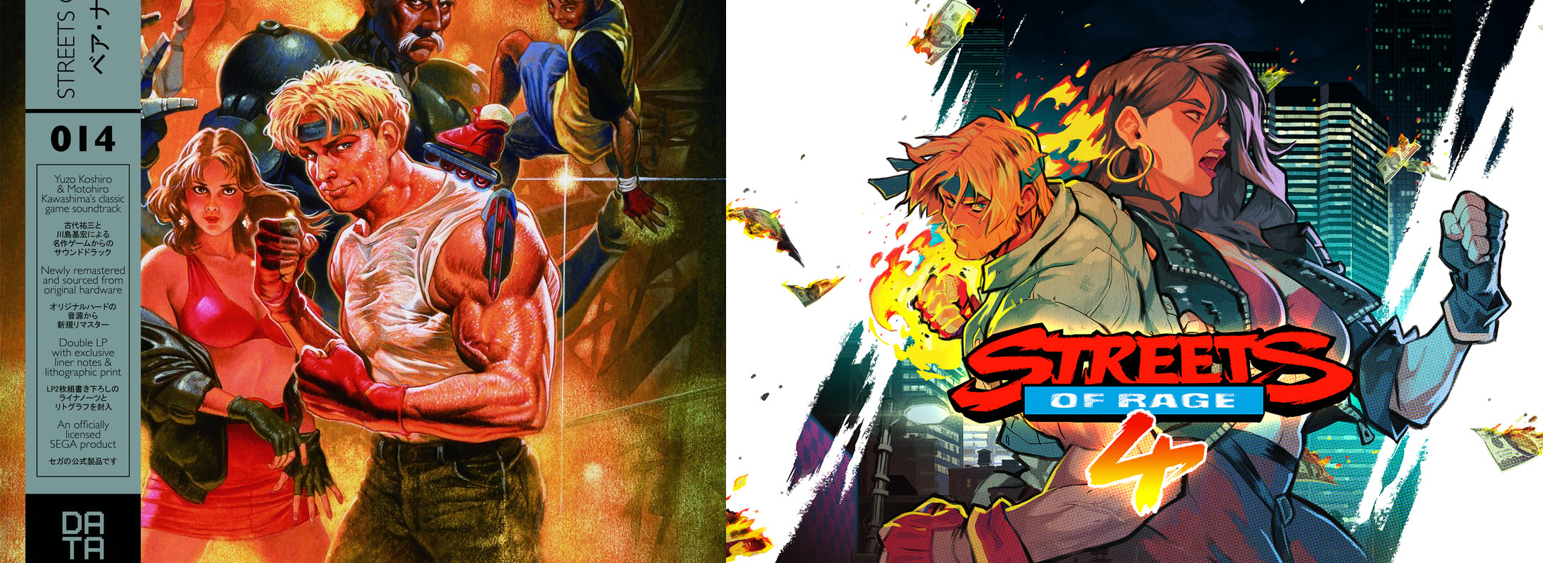 (Image: Streets of Rage 3 vs Streets of Rage 4)