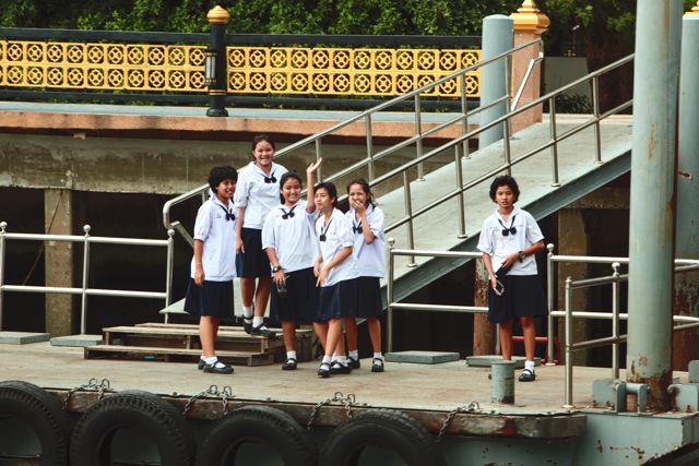 Students on a Dock   Bangkok.jpg