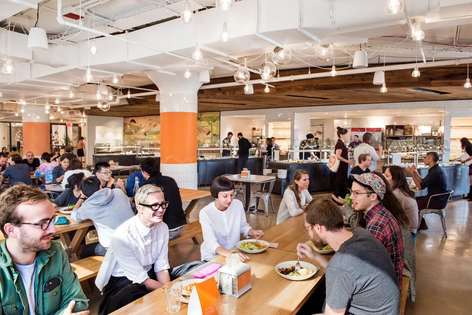 Etsy HQ Cafeteria