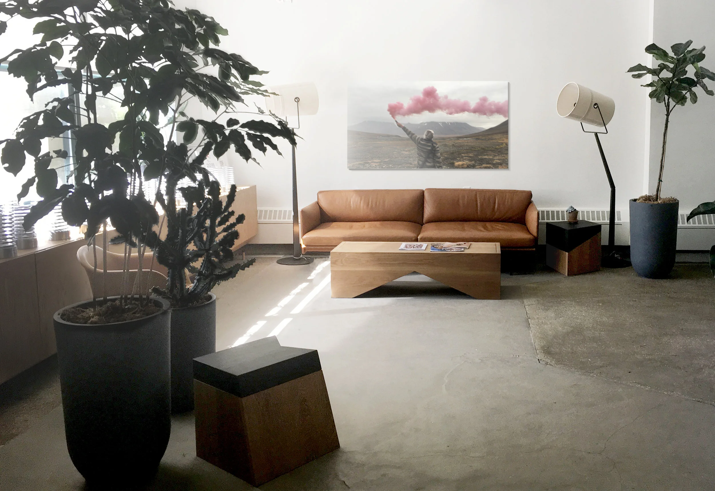 Vice Dumbo office - reception lounge