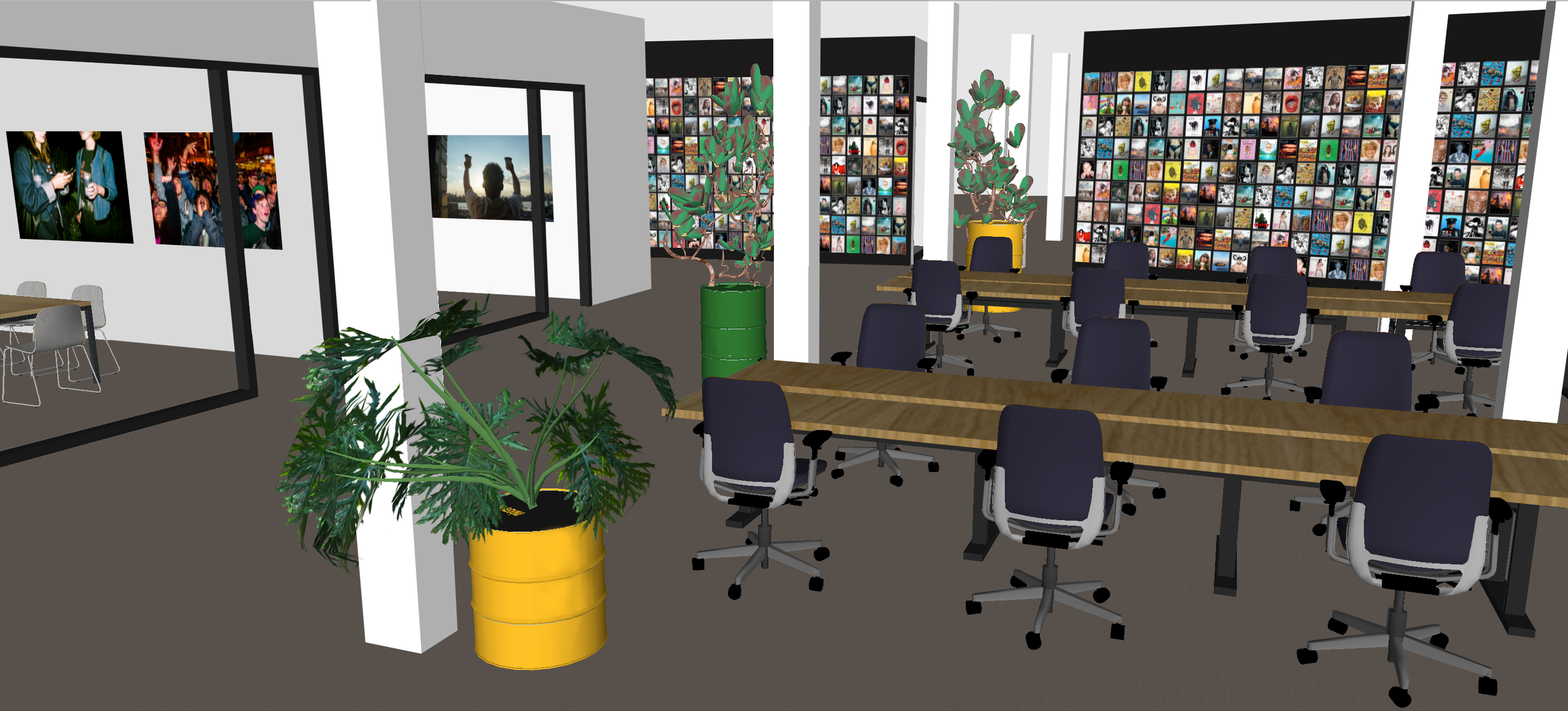 Vice Dumbo offices - open work space