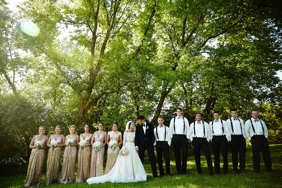 Photography: Justin Mark Photography | Venue: Historic Hope Glen Farm | Wedding Gown: The Wedding Shoppe | Hair & Makeup: Creative Beaute Agency - Wendy Zarate | Officiant: Dean Dunavan | Caterer: Green Mill Catering | DJ: Adagio DJay Entertainment | Floral: Bellagala - Lesley Quan | Horse and Carriage: The Hitching Co.