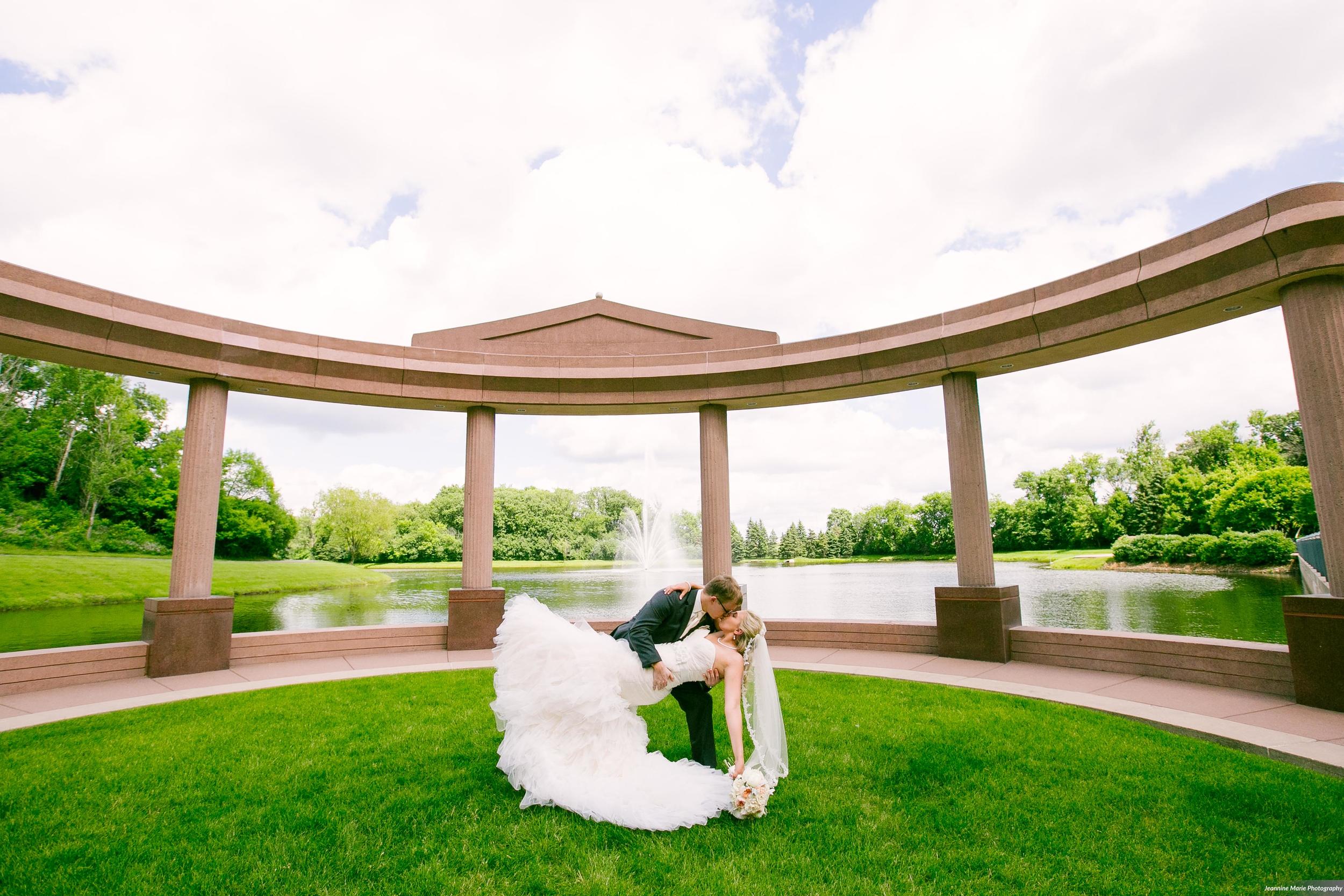 Photographer: Jeannine Marie Photography | Event Venue: The Carlson Towers Rotunda and Amphitheatre | Caterer: Bon Appetit at Carlson Center | Floral & Event Designer: W himsy Designs | Event Planner: Emily, The Simply Elegant Group | Cinema and Video: J Walter Anderson Photo and Video | Cake Designer: Queen of Cakes | Hair Stylist: Sanctuary Salonspa | Makeup Artist: Sanctuary Salonspa | Tuxedo and Mens Attire: Savvi Formalwear | Dress Designer: Stella York | Dress Store: Charlotte’s Bridal | Officiant: Grand Avenue Wedding Officiants | Other: International Cigars | Photo Booth Equipment: The Photo Booth Group | Invitation Designer: Wedding Paper Divas | DJ: Adagio Djay Entertainment
