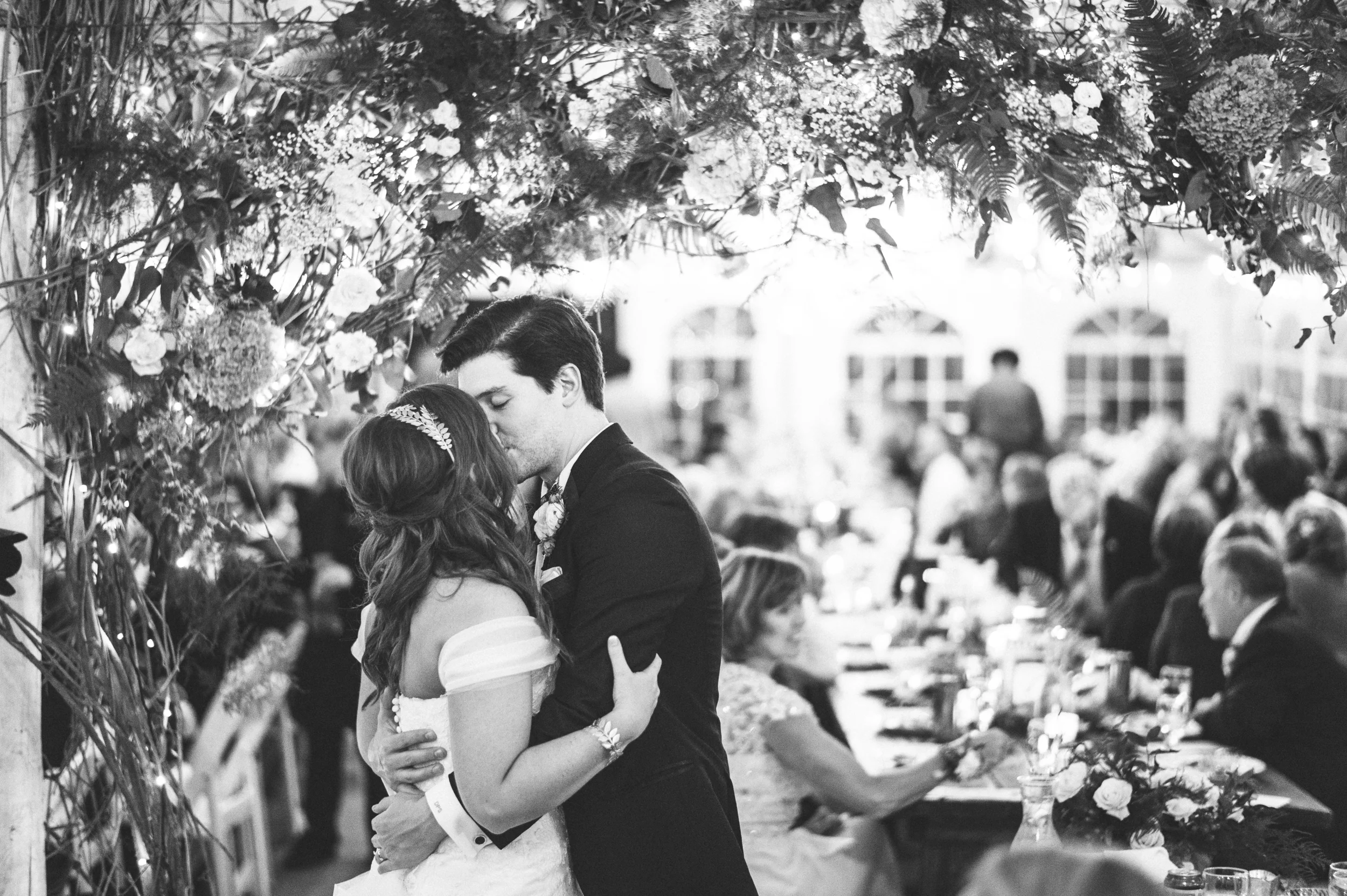 Photographer: Paper Antler Photography | Videography: eMotion Cinematography | Venue+Florals: Camrose Hill Flower Farm | Rentals: Ultimate Events | Coordination: Kristen, Simply Elegant Group | Catering: Three Sons Signature Cuisine | Sweets: Cafe Latte + Sweet Retreats | Bar: With a Twist | Entertainment: Bluewater Kings Band & Good Intentions Bluegrass Band | Hair + Makeup: Lisa Reinhardt Makeup & Hair Artistry