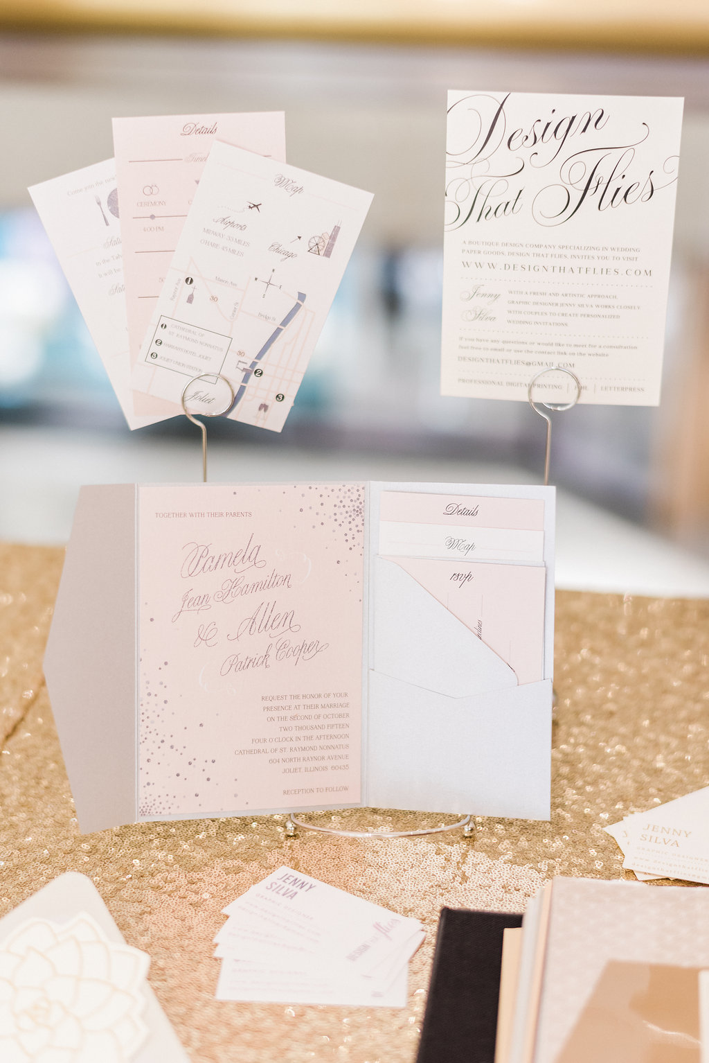 Photography: Giadore Photo | Venue: Kendra Scott Chicago | Catering: Blue Plate Chicago | Hair & Makeup: Kate Johnson Artistry | Floral: Atmospheres Event Group | Stationary: Design That Flies | Gowns: Jenny Yoo NYC | Suits: J Toor