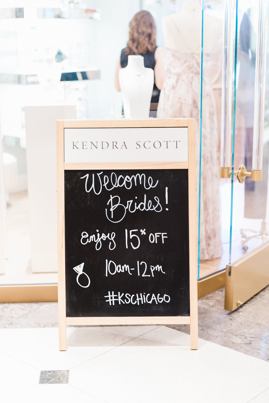 Photography: Giadore Photo | Venue: Kendra Scott Chicago | Catering: Blue Plate Chicago | Hair & Makeup: Kate Johnson Artistry | Floral: Atmospheres Event Group | Stationary: Design That Flies | Gowns: Jenny Yoo NYC | Suits: J Toor