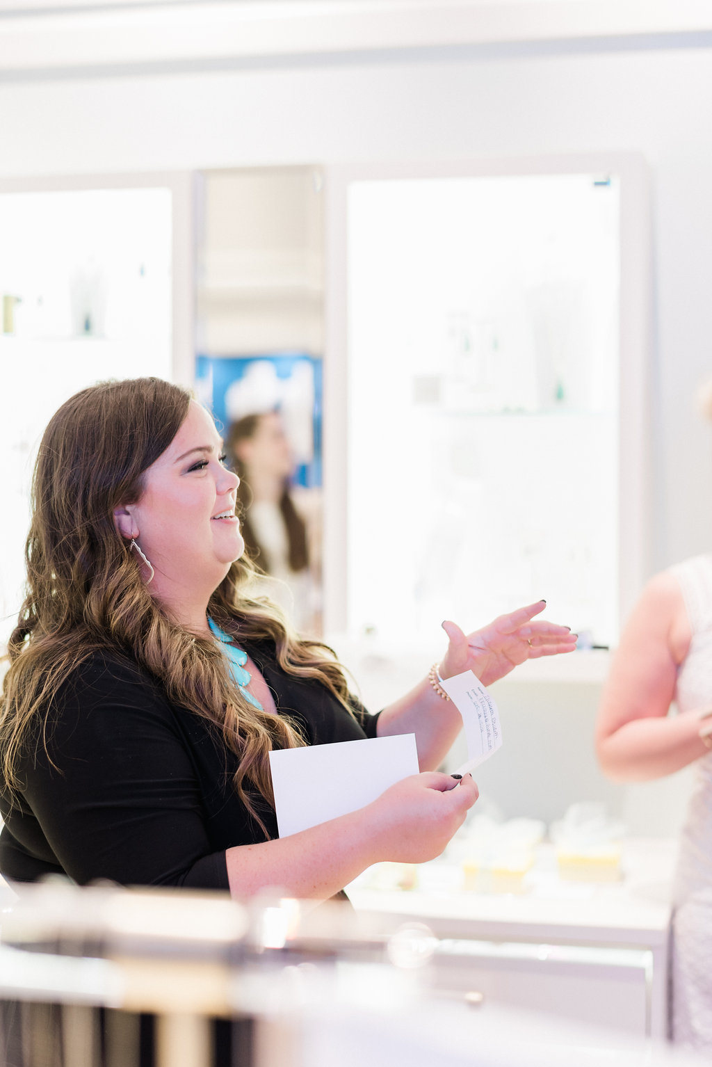 Photography: Giadore Photo | Venue: Kendra Scott Chicago | Catering: Blue Plate Chicago | Hair & Makeup: Kate Johnson Artistry | Floral: Atmospheres Event Group | Stationary: Design That Flies | Gowns: Jenny Yoo NYC | Suits: J Toor