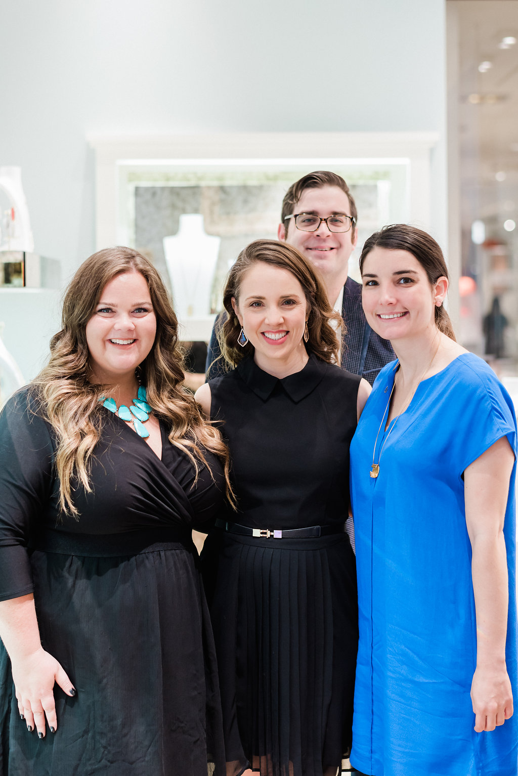 Photography: Giadore Photo | Venue: Kendra Scott Chicago | Catering: Blue Plate Chicago | Hair & Makeup: Kate Johnson Artistry | Floral: Atmospheres Event Group | Stationary: Design That Flies | Gowns: Jenny Yoo NYC | Suits: J Toor