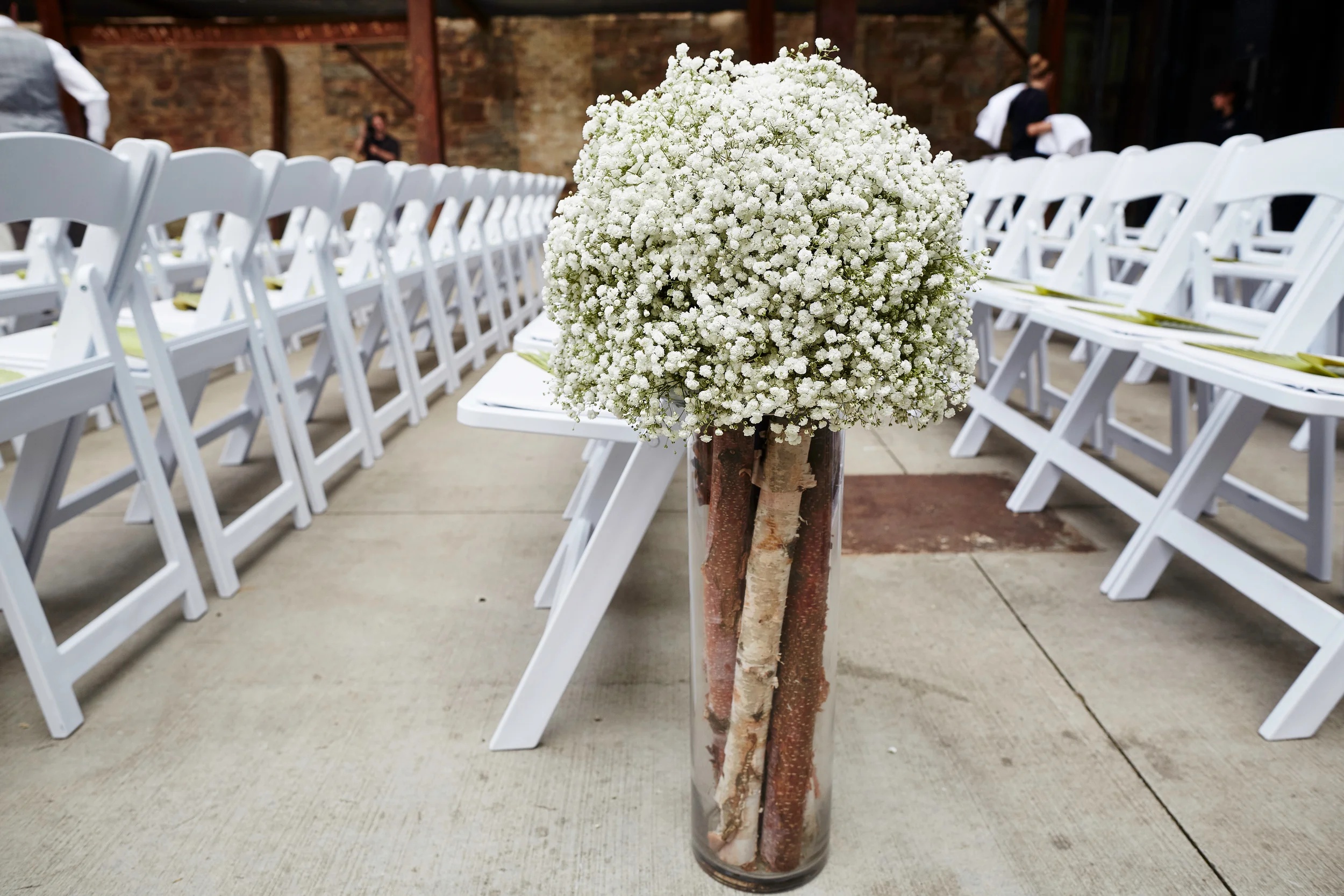 Photographer: Matt Blum Photography |Venue: Mill City Museum | Catering: D'Amico | Florist: Wisteria Design | Rentals + Decor: Linen Effects | Videographer: JWalter Anderson (part of Adiago Entertainment) | DJ: Adagio Entertainment |Photobooth: The Traveling Photobooth | Stationary: Minted | Hair + Make-Up: Naomy Carter (Lisa's hair was done at Hair Police ) 