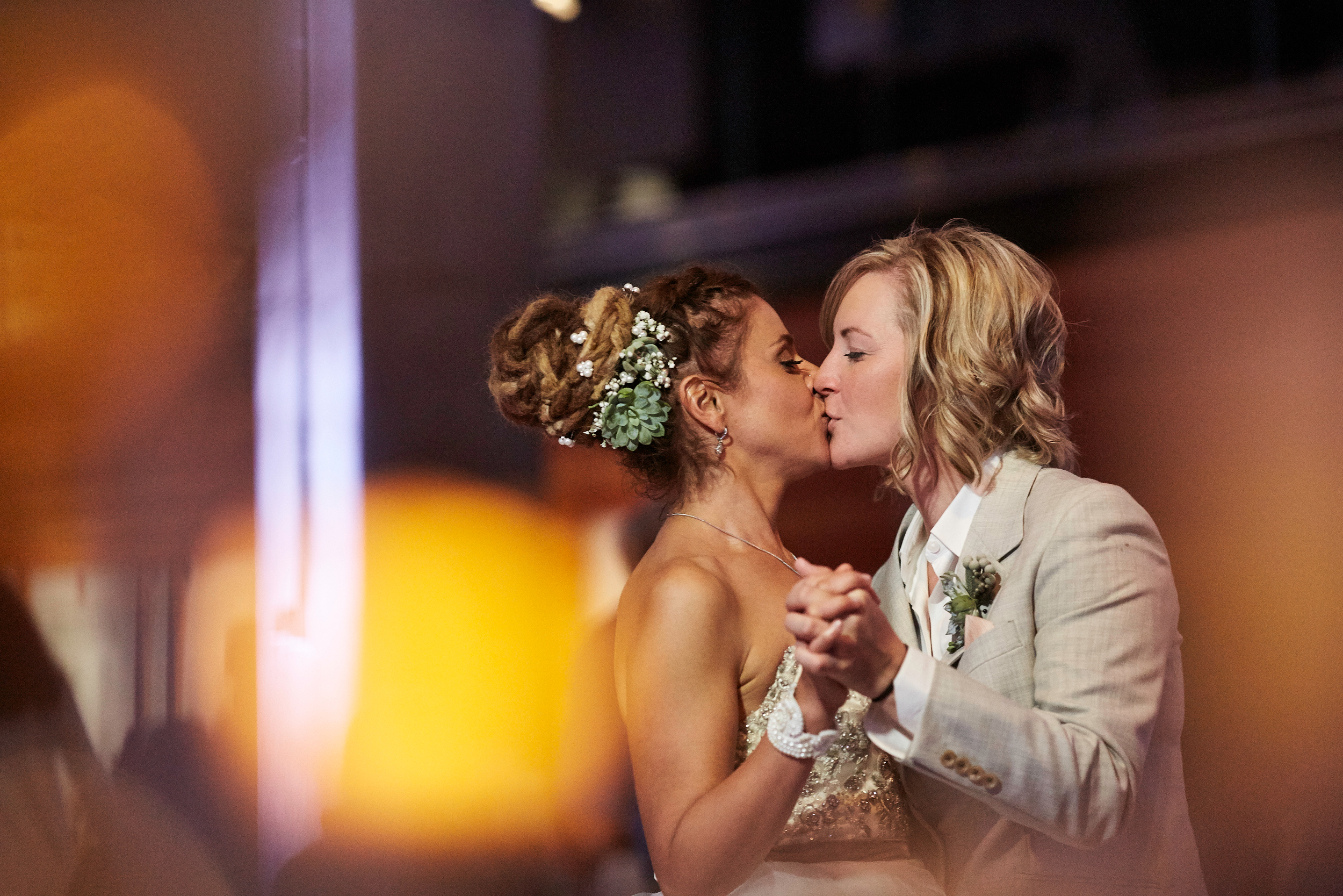 Photographer: Matt Blum Photography |Venue: Mill City Museum | Catering: D'Amico | Florist: Wisteria Design | Rentals + Decor: Linen Effects | Videographer: JWalter Anderson (part of Adiago Entertainment) | DJ: Adagio Entertainment |Photobooth: The Traveling Photobooth | Stationary: Minted | Hair + Make-Up: Naomy Carter (Lisa's hair was done at Hair Police ) 