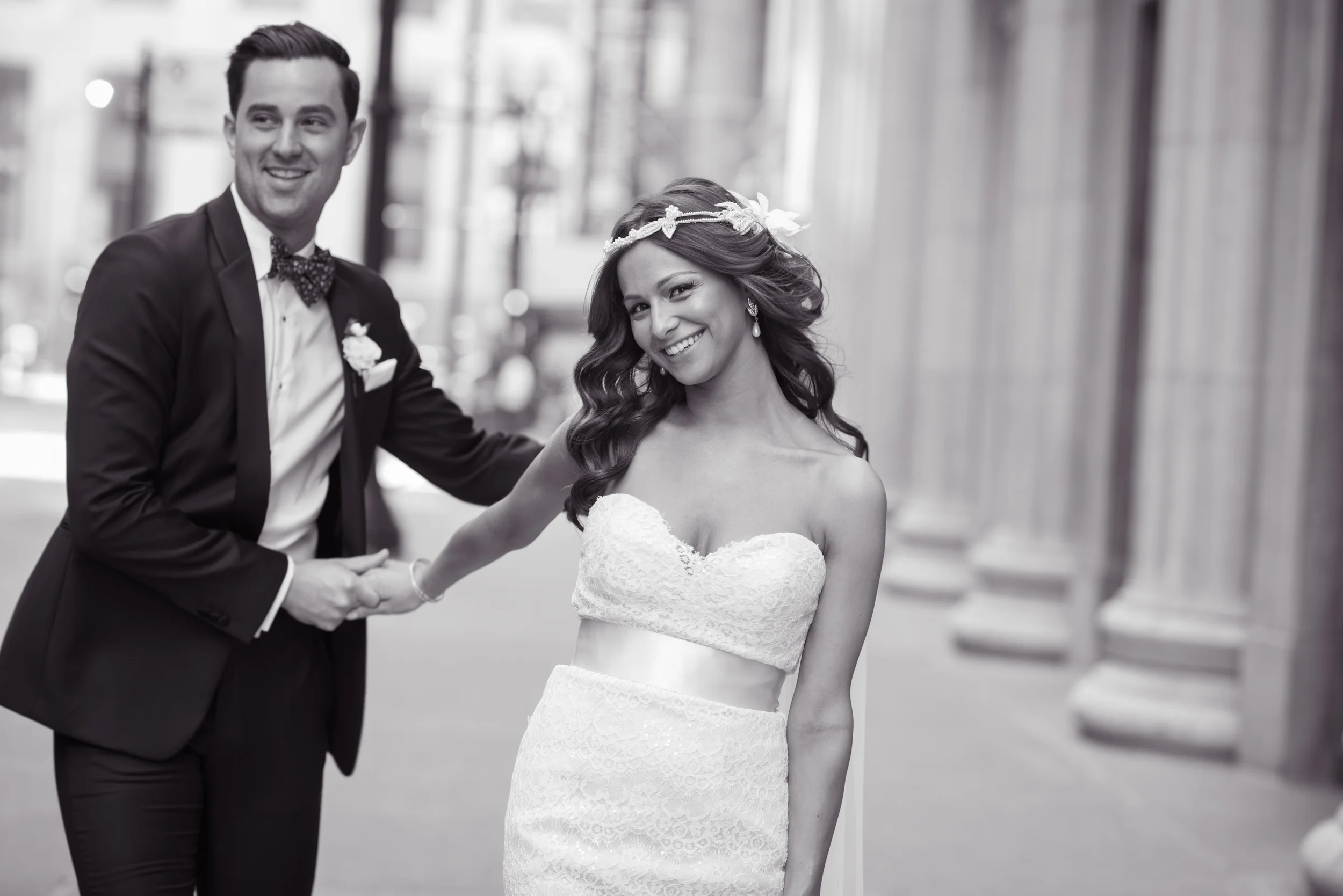 Venue: Loft on Lake | Photography: Thara Photo | Planning: Elisa , The Simply Elegant Group | Draping: Art of Imagination | Floral: Gratitude Heart Garden | Catering: FireFly | Cake: West Town Bakery | Bar: Binny's | Reception: Toast & Jam Transportation: Windy City Limo