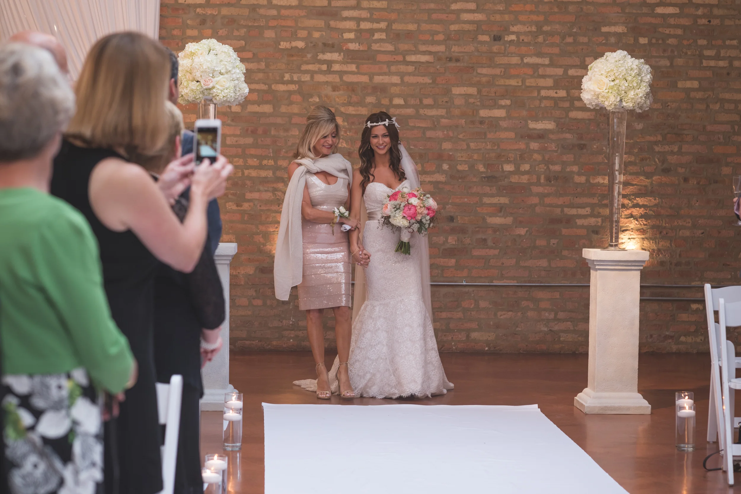 Venue: Loft on Lake | Photography: Thara Photo | Planning: Elisa , The Simply Elegant Group | Draping: Art of Imagination | Floral: Gratitude Heart Garden | Catering: FireFly | Cake: West Town Bakery | Bar: Binny's | Reception: Toast & Jam Transportation: Windy City Limo