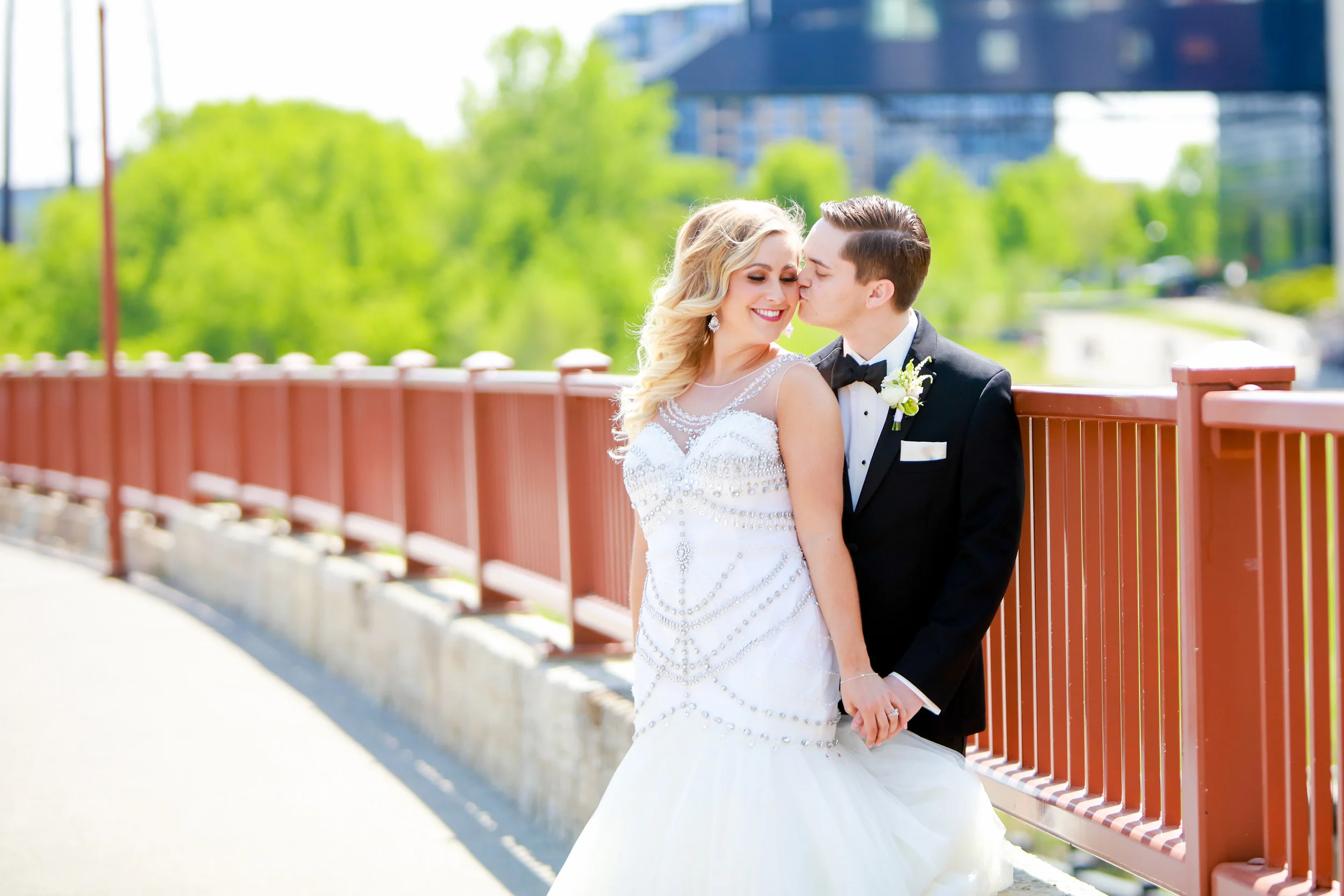 Planner: Nadia | Photographer: Justin Graddy | Dress: Bridal Accents Couture (Watters Gown) Ceremony: Chapel of Saint Thomas Aquinas (UST) | Reception: Aria | Caterer: Deco Catering | Florist: Studio Fleurette | Rentals + Decor: Linen Effects | Cake: Nadia Cakes | Calligrapher: Rosann K | Officiant: Fr. James Stiles / St. Odilia Catholic Church | DJ: Instant Request / Anthony DuBose | Hair + Makeup: Julie Swenson / Primped | Transportation: Total Limo