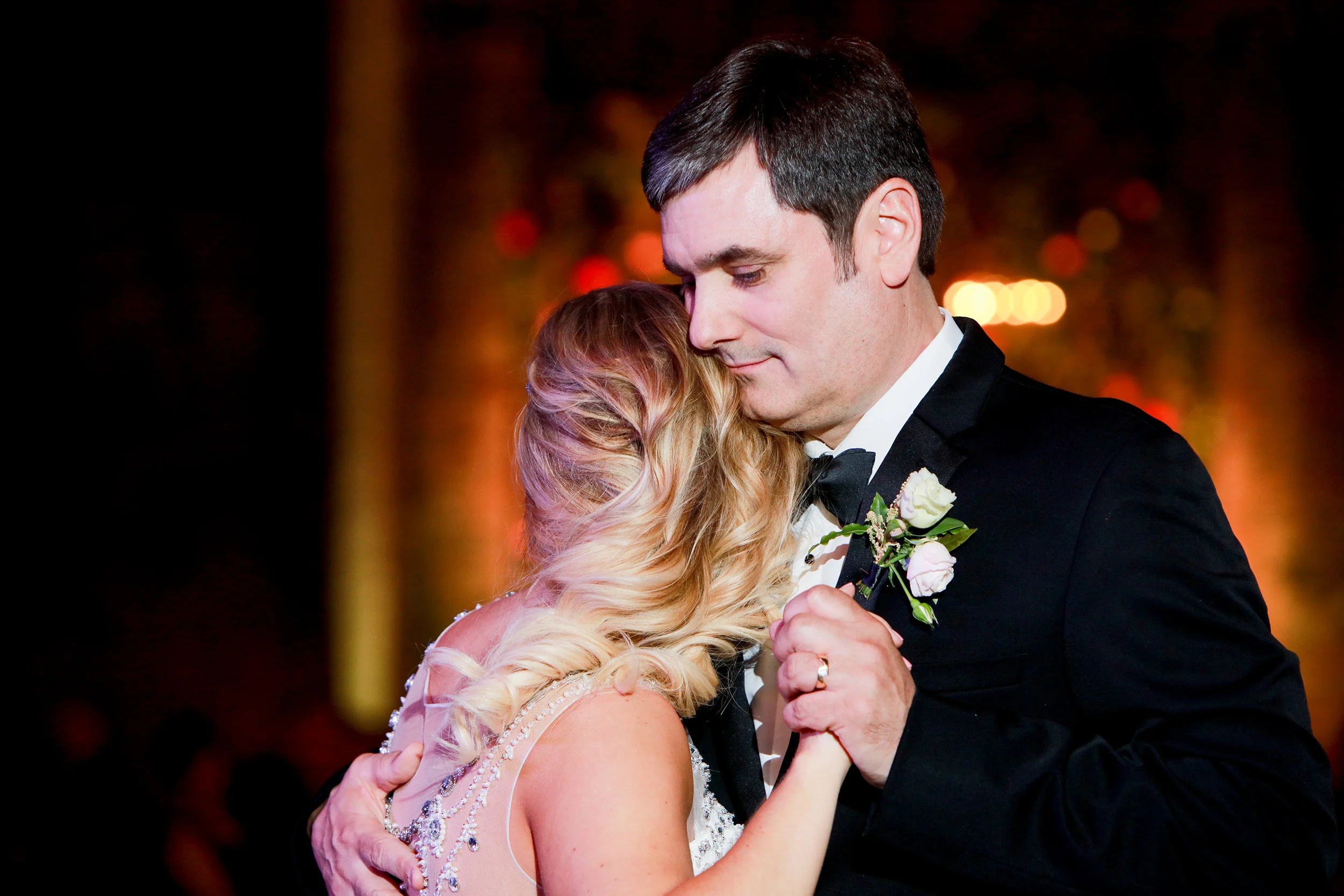 Planner: Nadia | Photographer: Justin Graddy | Dress: Bridal Accents Couture (Watters Gown) Ceremony: Chapel of Saint Thomas Aquinas (UST) | Reception: Aria | Caterer: Deco Catering | Florist: Studio Fleurette | Rentals + Decor: Linen Effects | Cake: Nadia Cakes | Calligrapher: Rosann K | Officiant: Fr. James Stiles / St. Odilia Catholic Church | DJ: Instant Request / Anthony DuBose | Hair + Makeup: Julie Swenson / Primped | Transportation: Total Limo