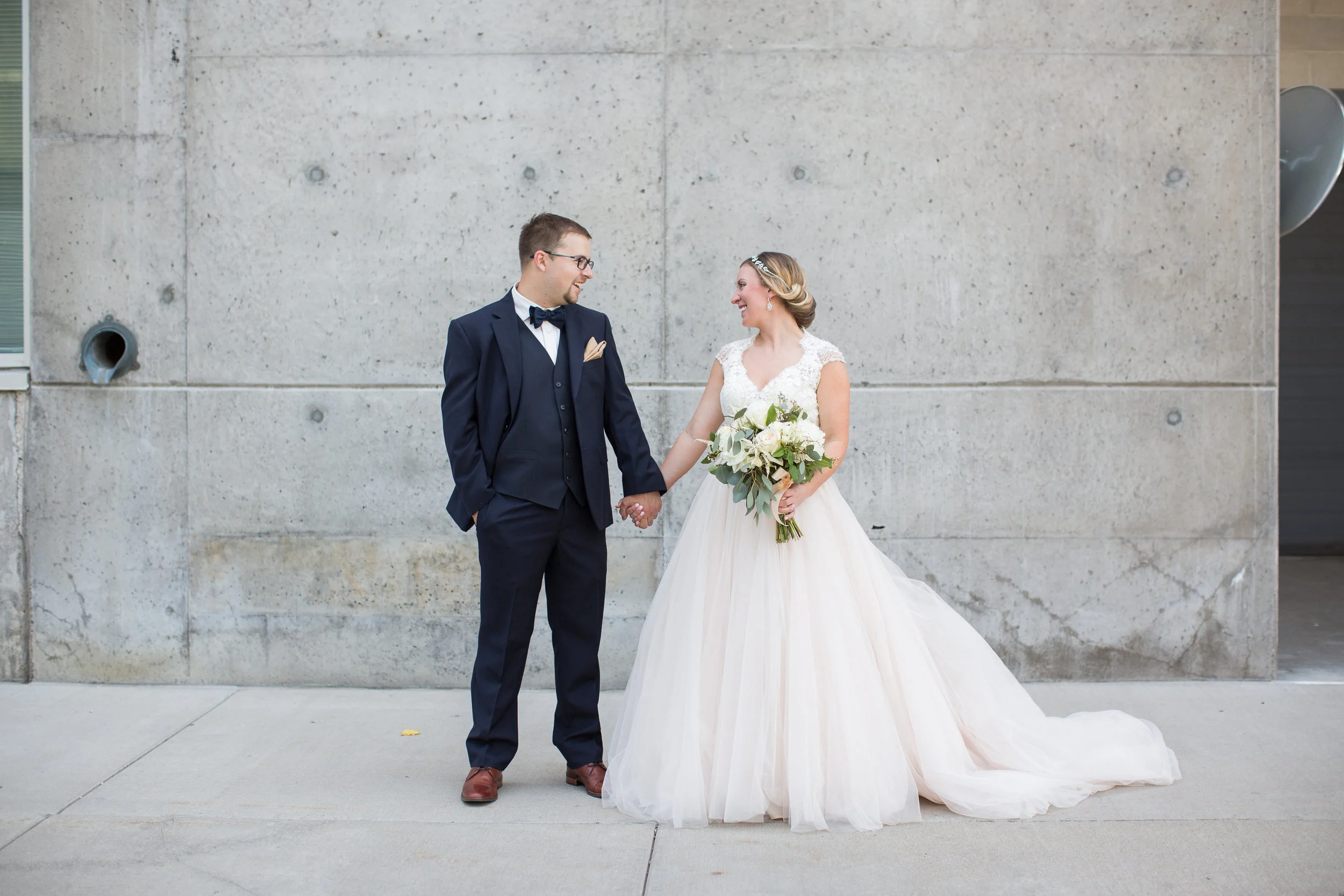 Vendors: Photographer: Kendra Oxendale | Planning: Nadia , Simply Elegant Group| Hair/Makeup: Blast Blow Dry Bar | Ceremony Venue: Our Lady of Lourdes Catholic Church | Reception Venue: Minneapolis Event Centers | Floral: Grace Kline Design | Rentals/Decor: Festivities | Cake: Buttercream | DJ: Adagio | Photobooth: Time into Pixels | Videography: Paul & Riley, Idea Tap Studios