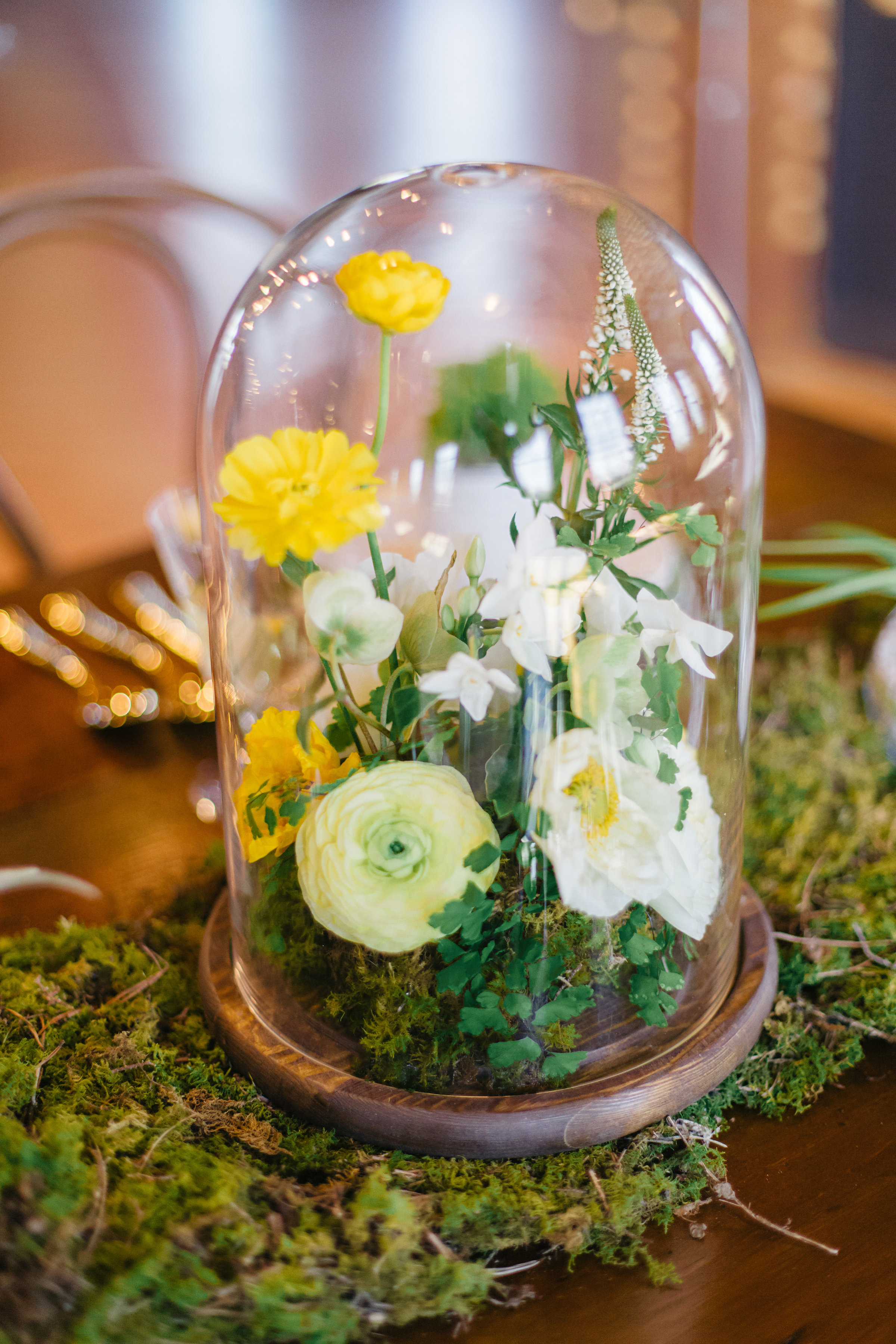 Vendors: Photography: Jody Savage Photography | Videography: Acowsay | Groomswear: Savvy Formalwear | Dress: Natalie by Truvelle , A and B Bridal Shop | Makeup: Julie Swenson Beauty | Hair: Teanna Moye Artistry | Venue: Solar Arts Chowgirls | Rentals & Design: On Solid Ground Vintage Rentals | Floral Design: Studio Fleurette | Florals: Fifty Flowers | Cake Topper, Custom Lettering, Escort+Place Cards: Splendid Supply Co. | Cake Stands, Guest Book + Invites: Minted | Food + Cake: Chow Girl Catering