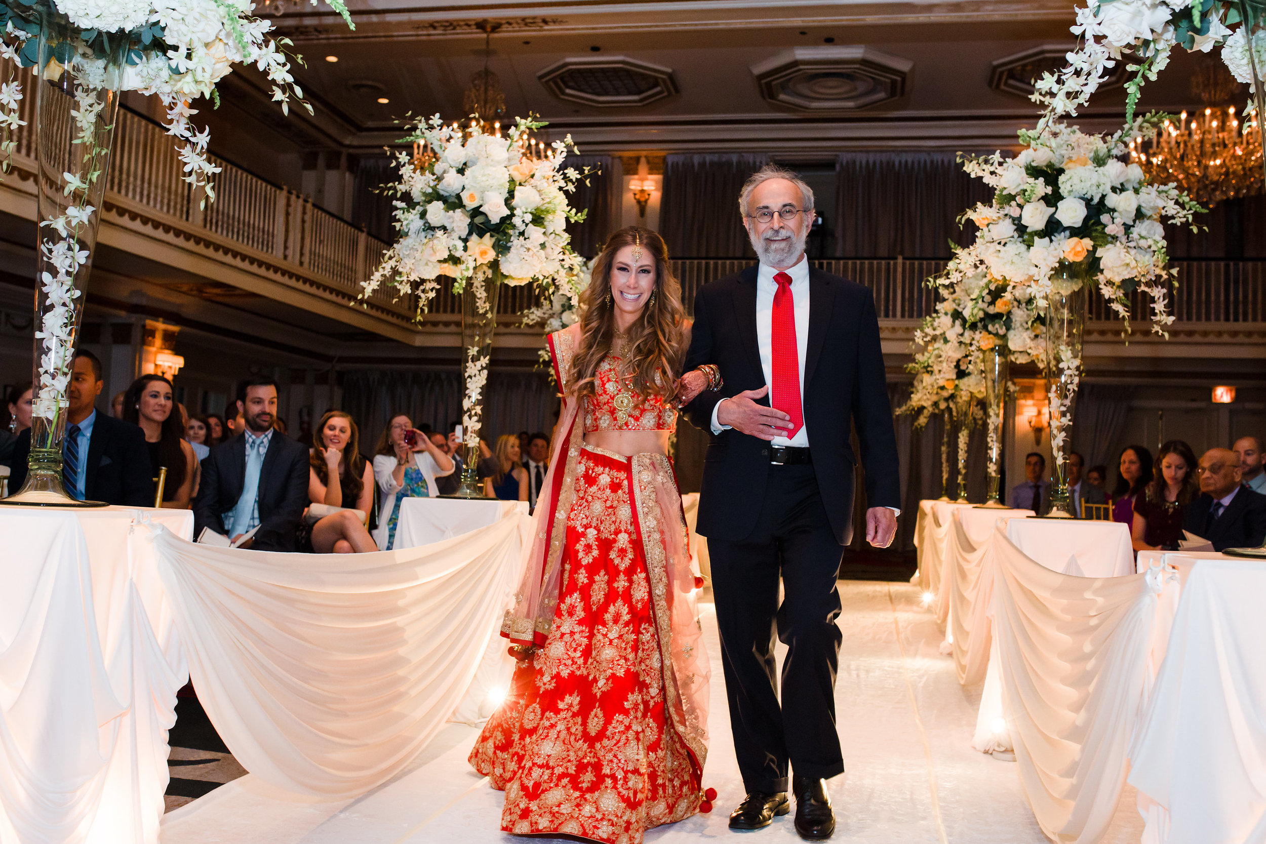 Vendors: Photographer: Juancho SC Photography | Venue : The Drake Hotel – Grand Ballroom | Wedding Coordinator: Elisa – The Simply Elegant Group | Flowers: Yanni Design Studio | Hair + Makeup: Pin Me Up | Makeup Artist: Glam’D | Dj and MC: DJ Akib | Horse: Maharaja Farm | Officiant: Krishna Sulakhe
