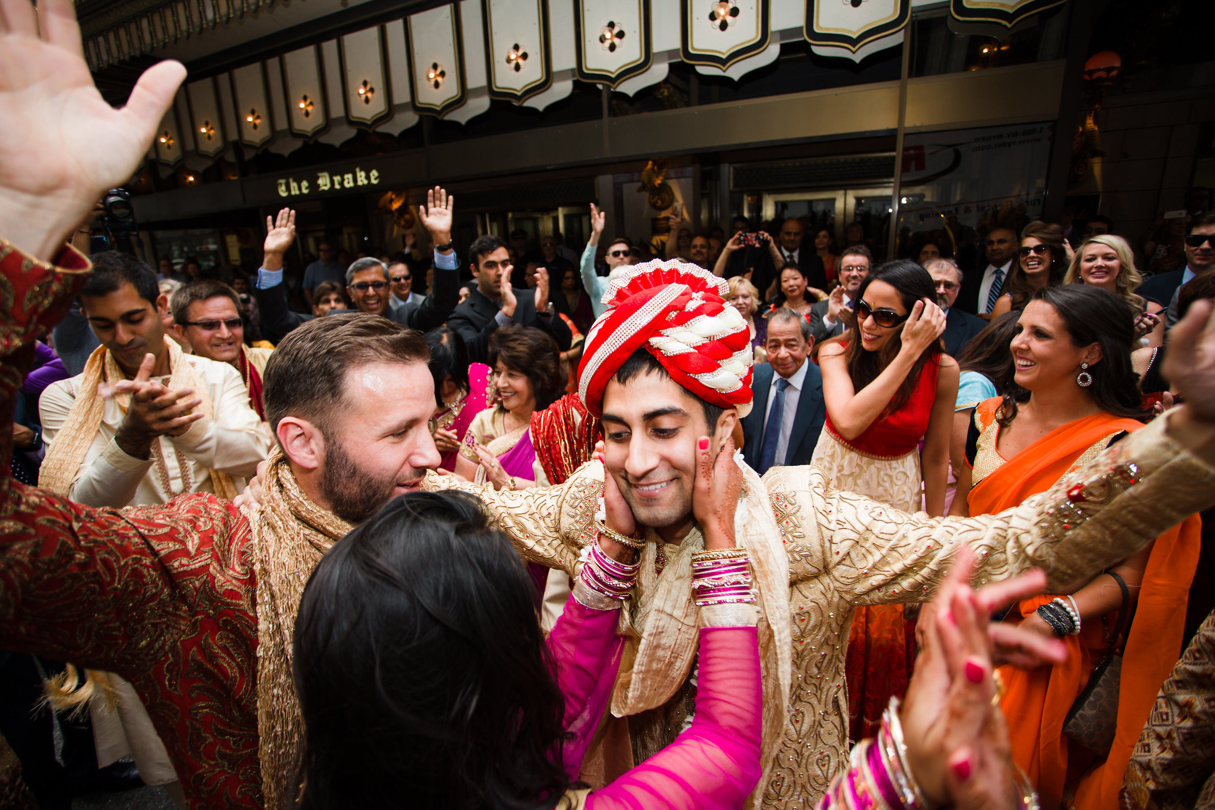 Vendors: Photographer: Juancho SC Photography | Venue : The Drake Hotel – Grand Ballroom | Wedding Coordinator: Elisa – The Simply Elegant Group | Flowers: Yanni Design Studio | Hair + Makeup: Pin Me Up | Makeup Artist: Glam’D | Dj and MC: DJ Akib | Horse: Maharaja Farm | Officiant: Krishna Sulakhe