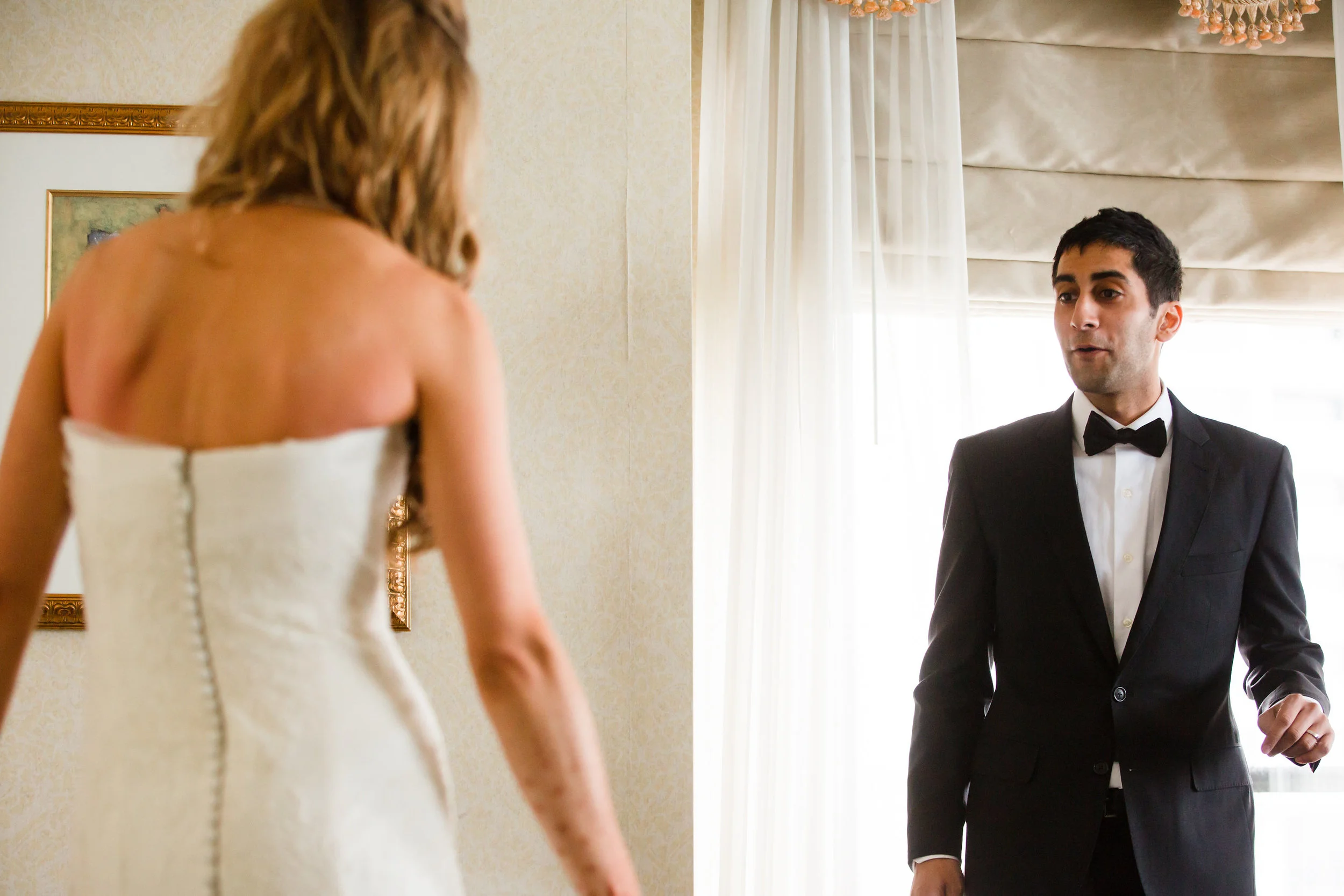 Vendors: Photographer: Juancho SC Photography | Venue : The Drake Hotel – Grand Ballroom | Wedding Coordinator: Elisa – The Simply Elegant Group | Flowers: Yanni Design Studio | Hair + Makeup: Pin Me Up | Makeup Artist: Glam’D | Dj and MC: DJ Akib | Horse: Maharaja Farm | Officiant: Krishna Sulakhe