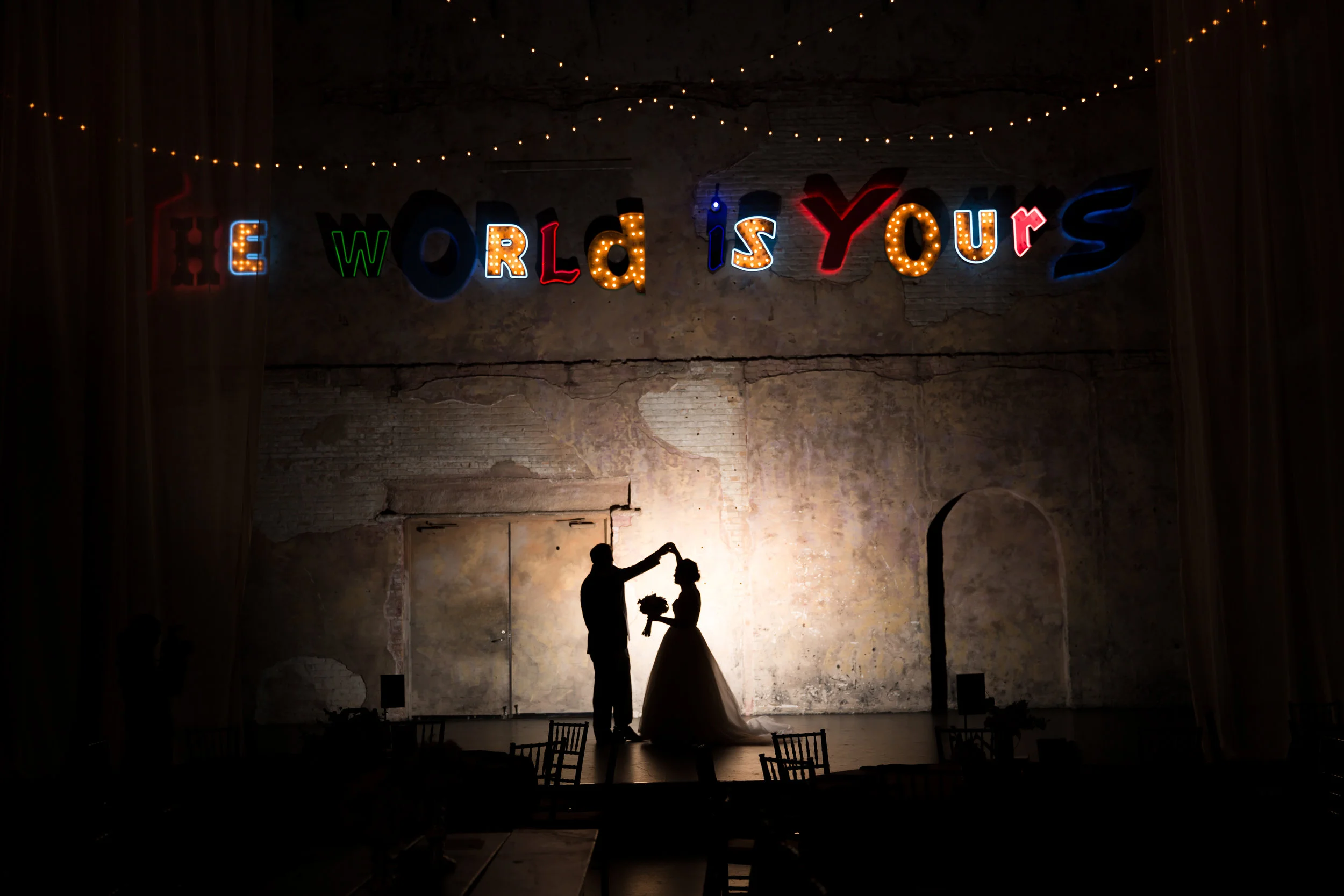 Vendors: Venue: Aria | Photography: Studio 220 | Beauty: Primped | Catering: Chowgirls | Floral: Grace Klein Design | Rentals/Decor: Linen Effects | Cake: Cocoa & Fig | Ceremony Music: Lake String Quartet | Officiant: Positively Charmed | Reception Entertainment: Adagio