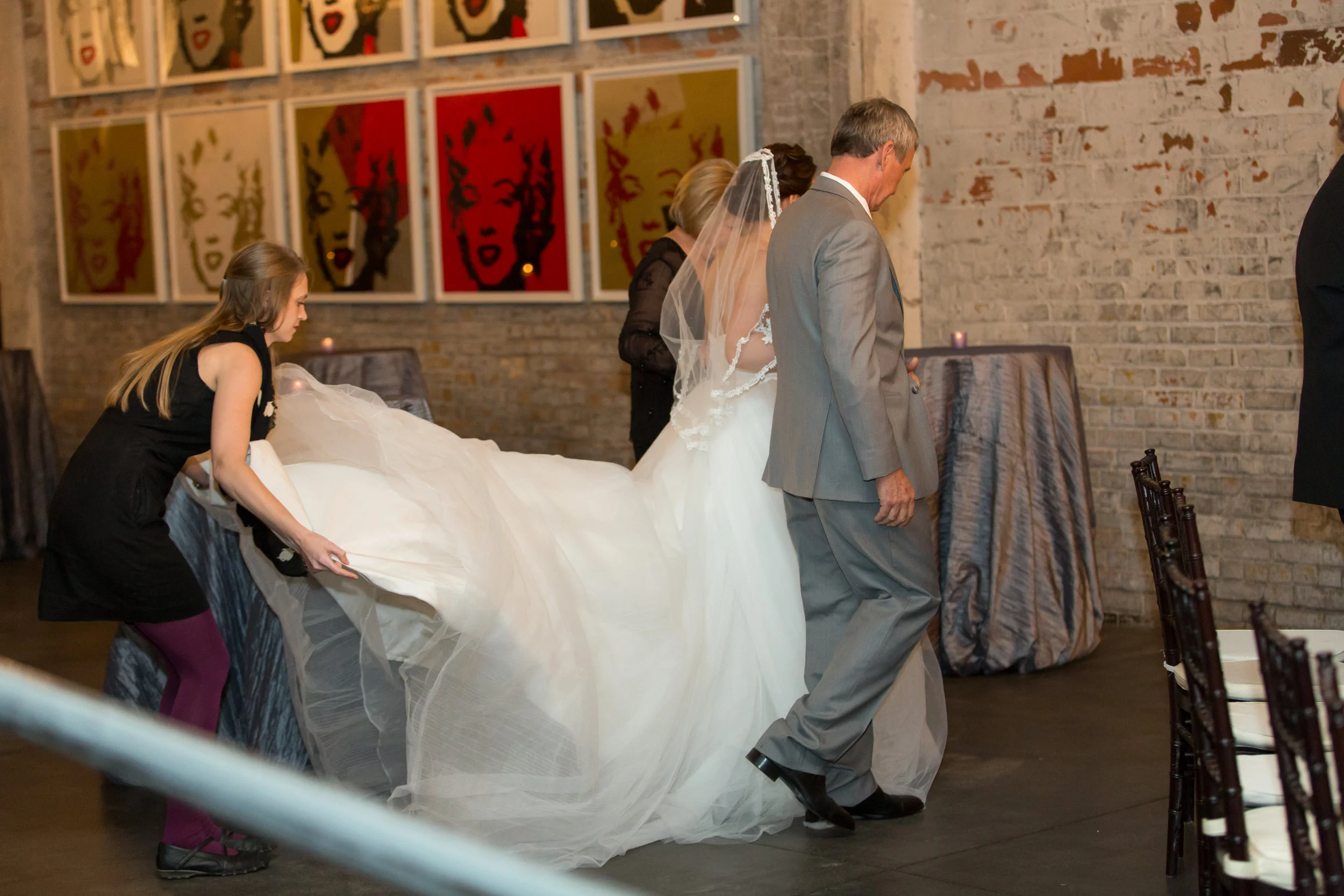 Vendors: Venue: Aria | Photography: Studio 220 | Beauty: Primped | Catering: Chowgirls | Floral: Grace Klein Design | Rentals/Decor: Linen Effects | Cake: Cocoa & Fig | Ceremony Music: Lake String Quartet | Officiant: Positively Charmed | Reception Entertainment: Adagio