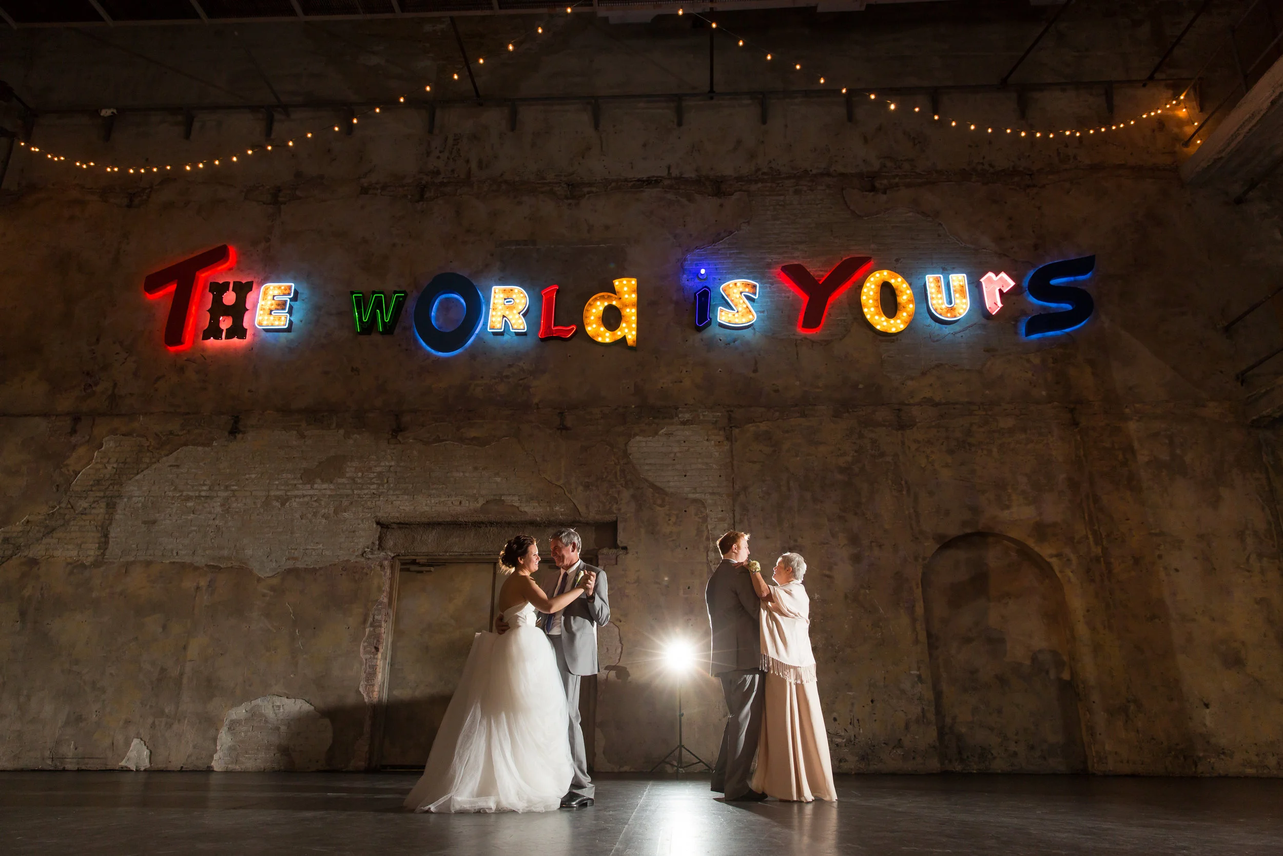 Vendors: Venue: Aria | Photography: Studio 220 | Beauty: Primped | Catering: Chowgirls | Floral: Grace Klein Design | Rentals/Decor: Linen Effects | Cake: Cocoa & Fig | Ceremony Music: Lake String Quartet | Officiant: Positively Charmed | Reception Entertainment: Adagio