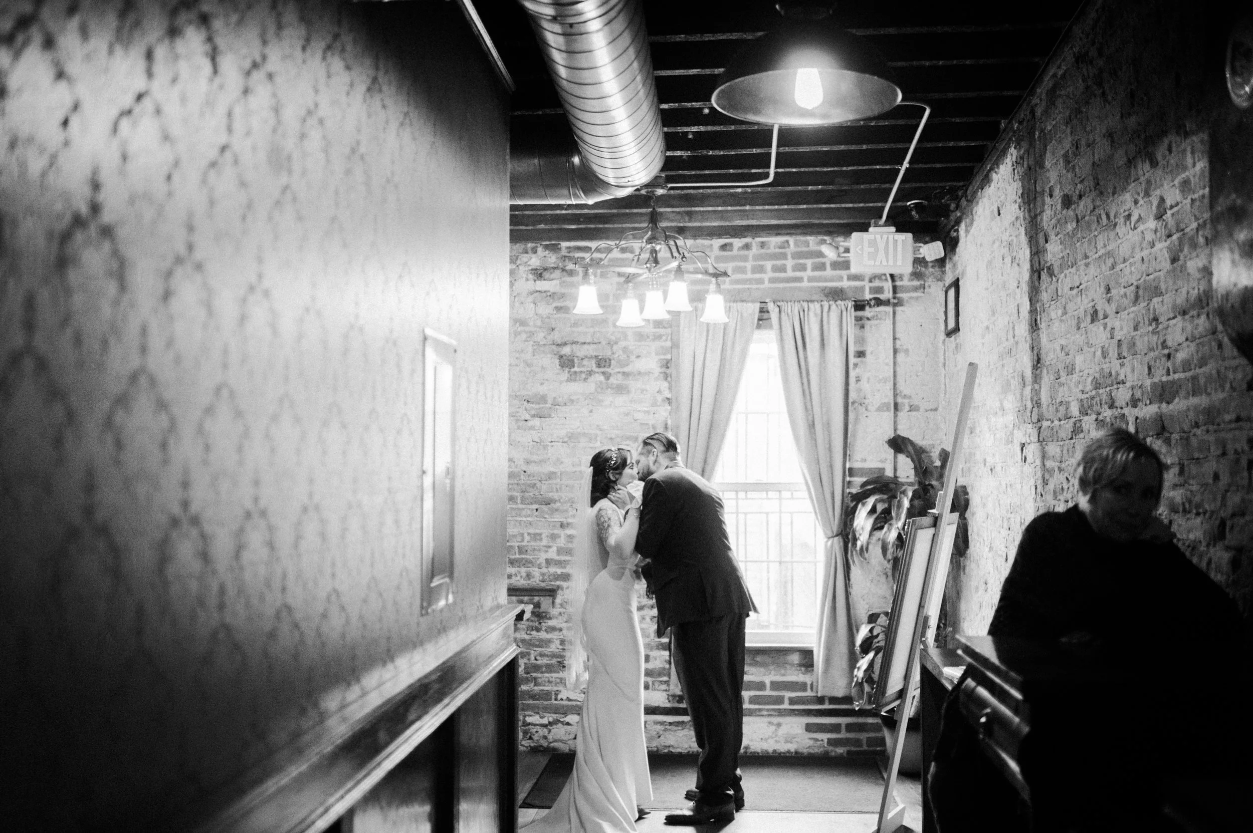 Post Ceremony Kiss