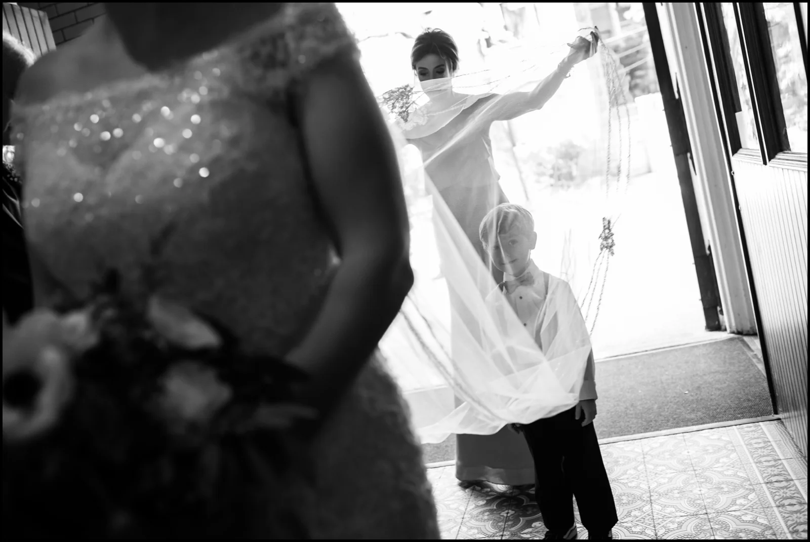 bride walking down the aisle