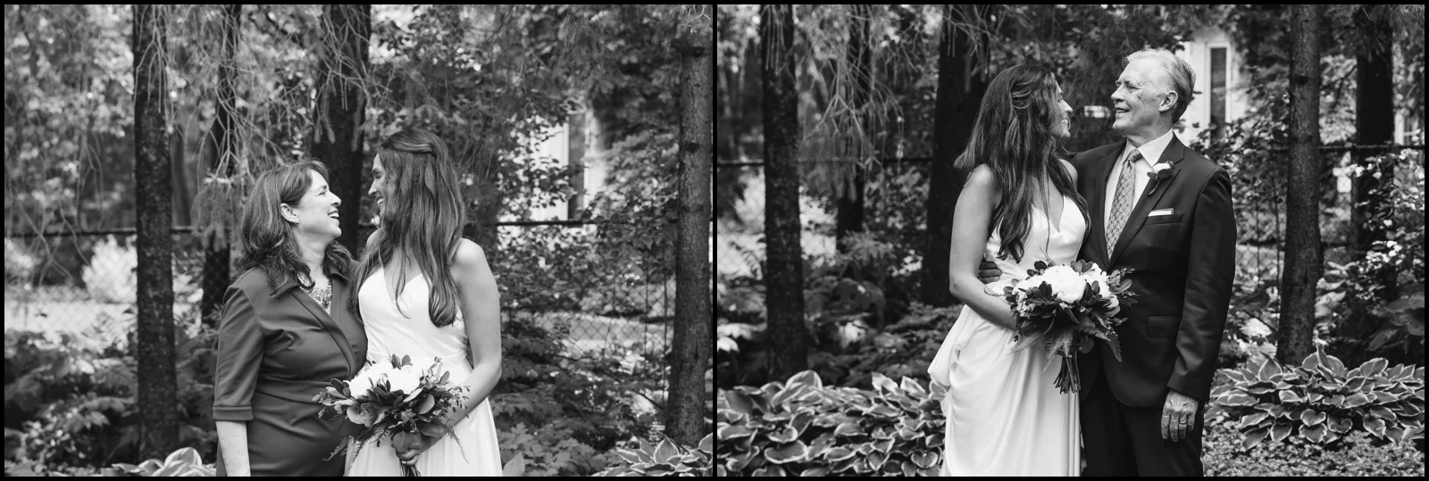bride holding her bouquet