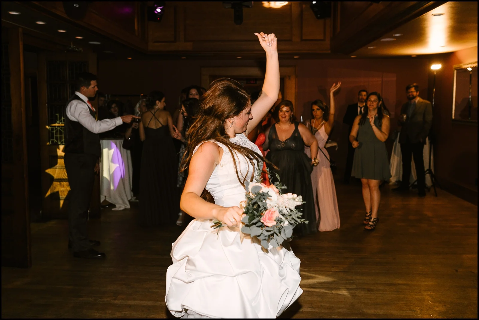 bride dancing