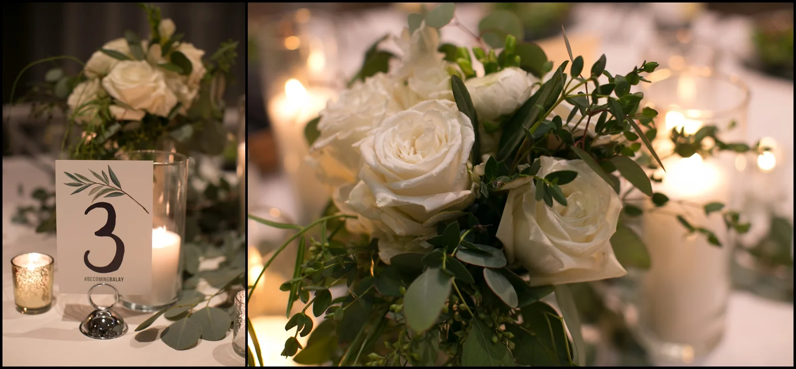 Wedding table decor