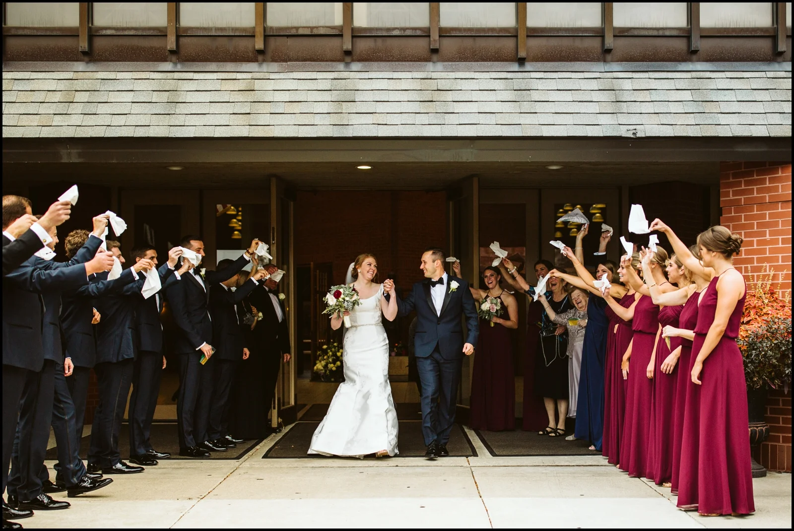 Bride and groom