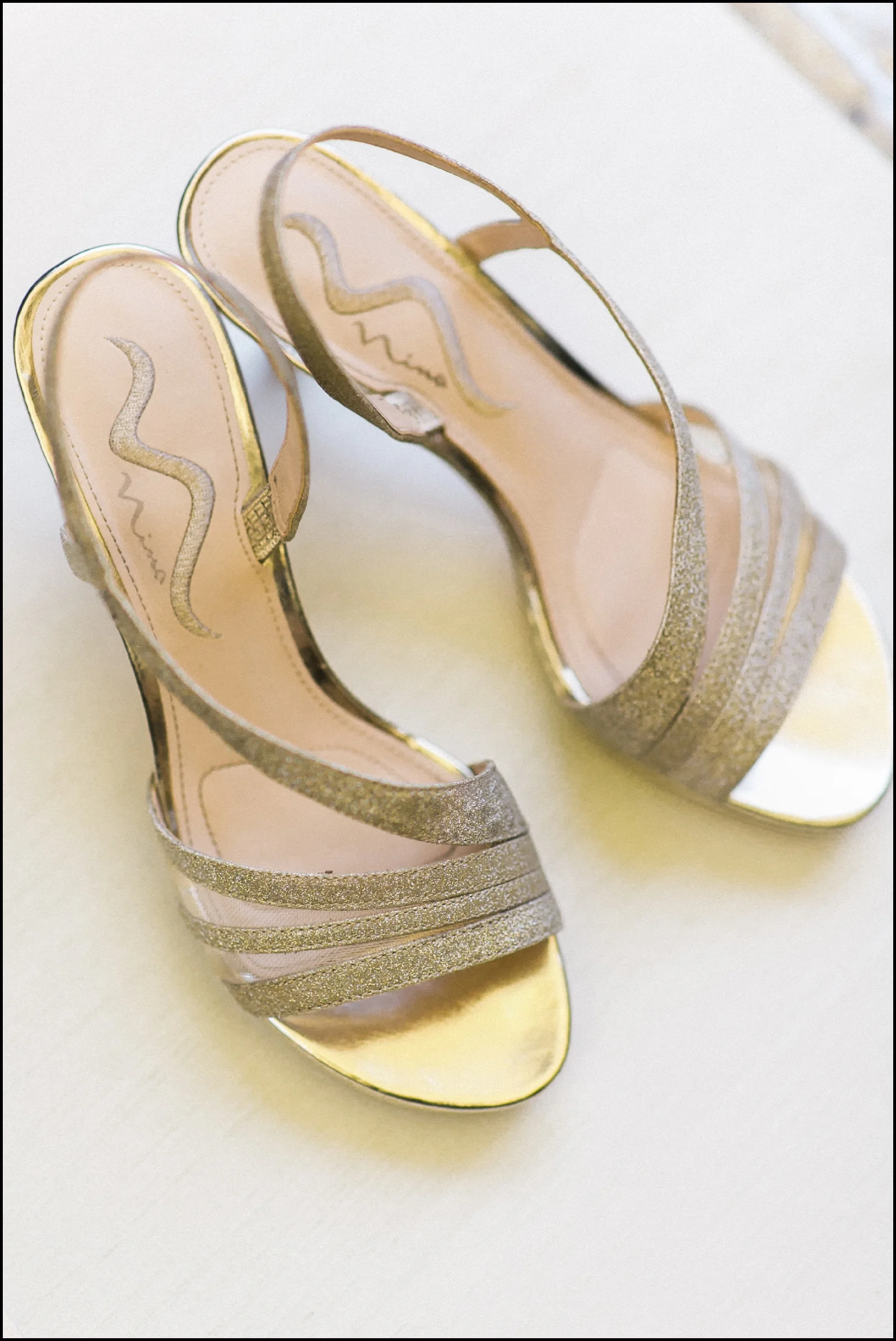 bride’s wedding shoes