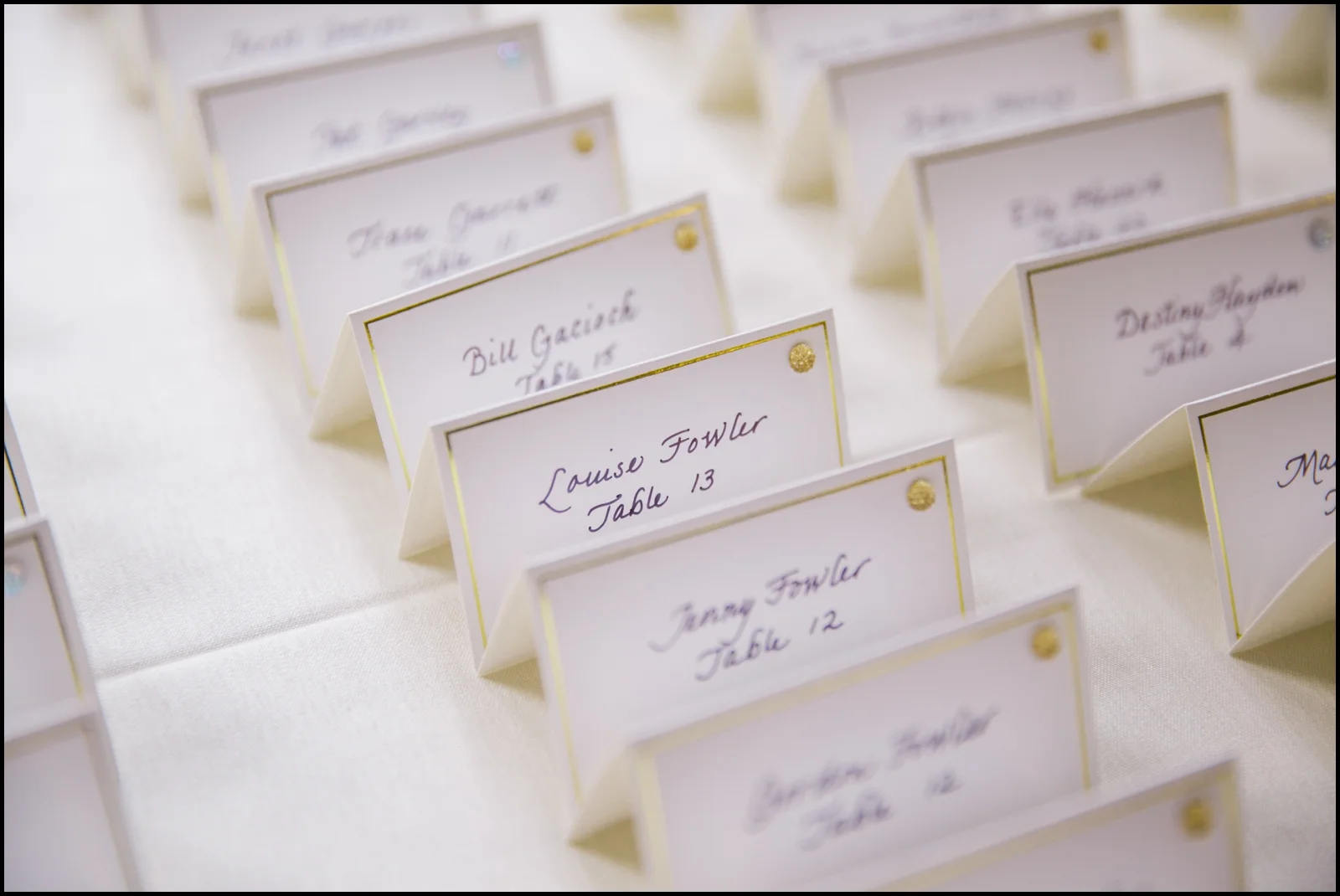 Seating chart ideas