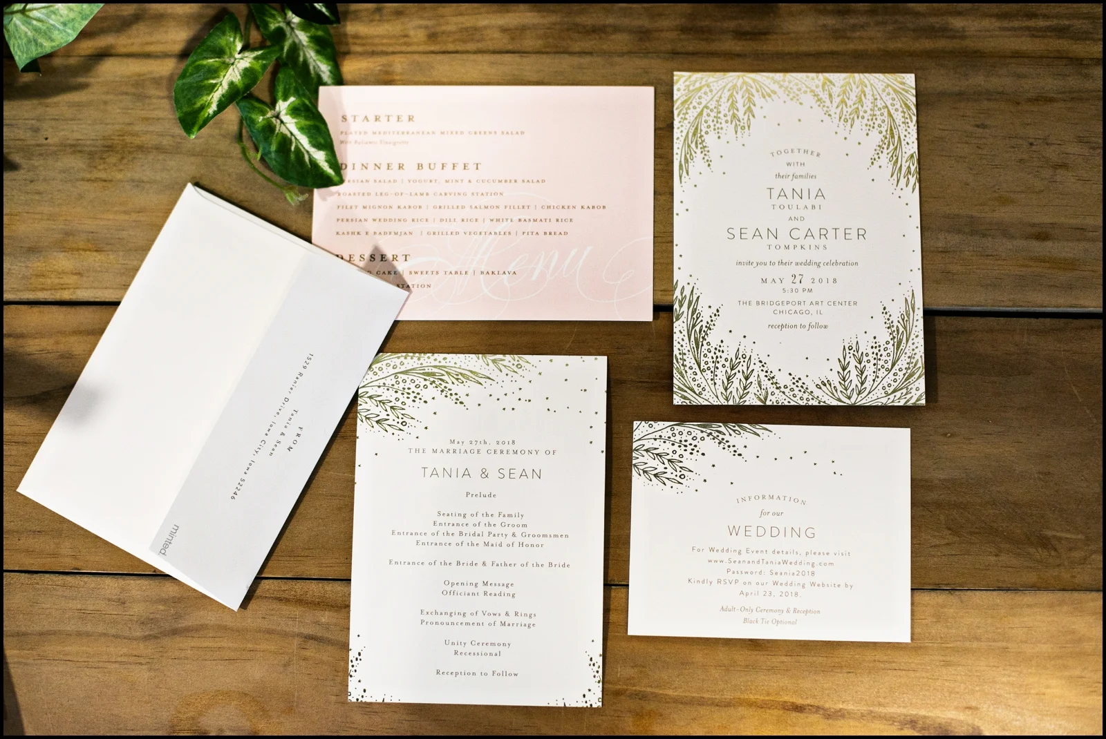 Chicago Wedding Invitations
