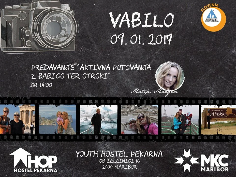 Aktivna potovanja z babico in otroki