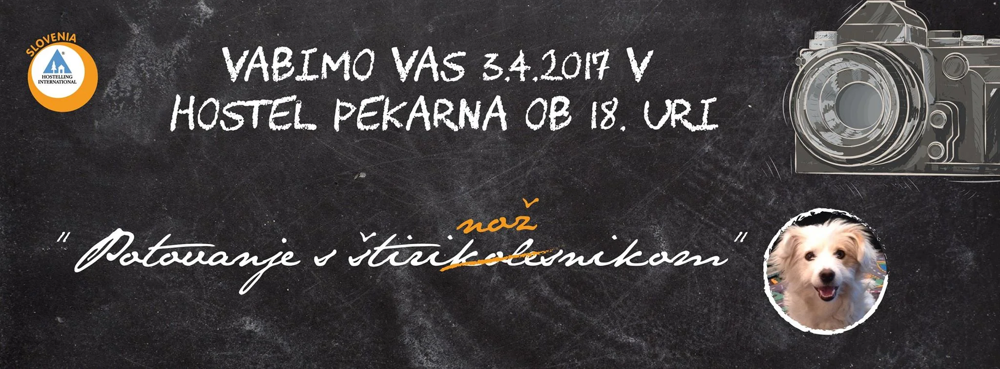 Potopisno predavanje ''Potovanje s štirinožnikom''