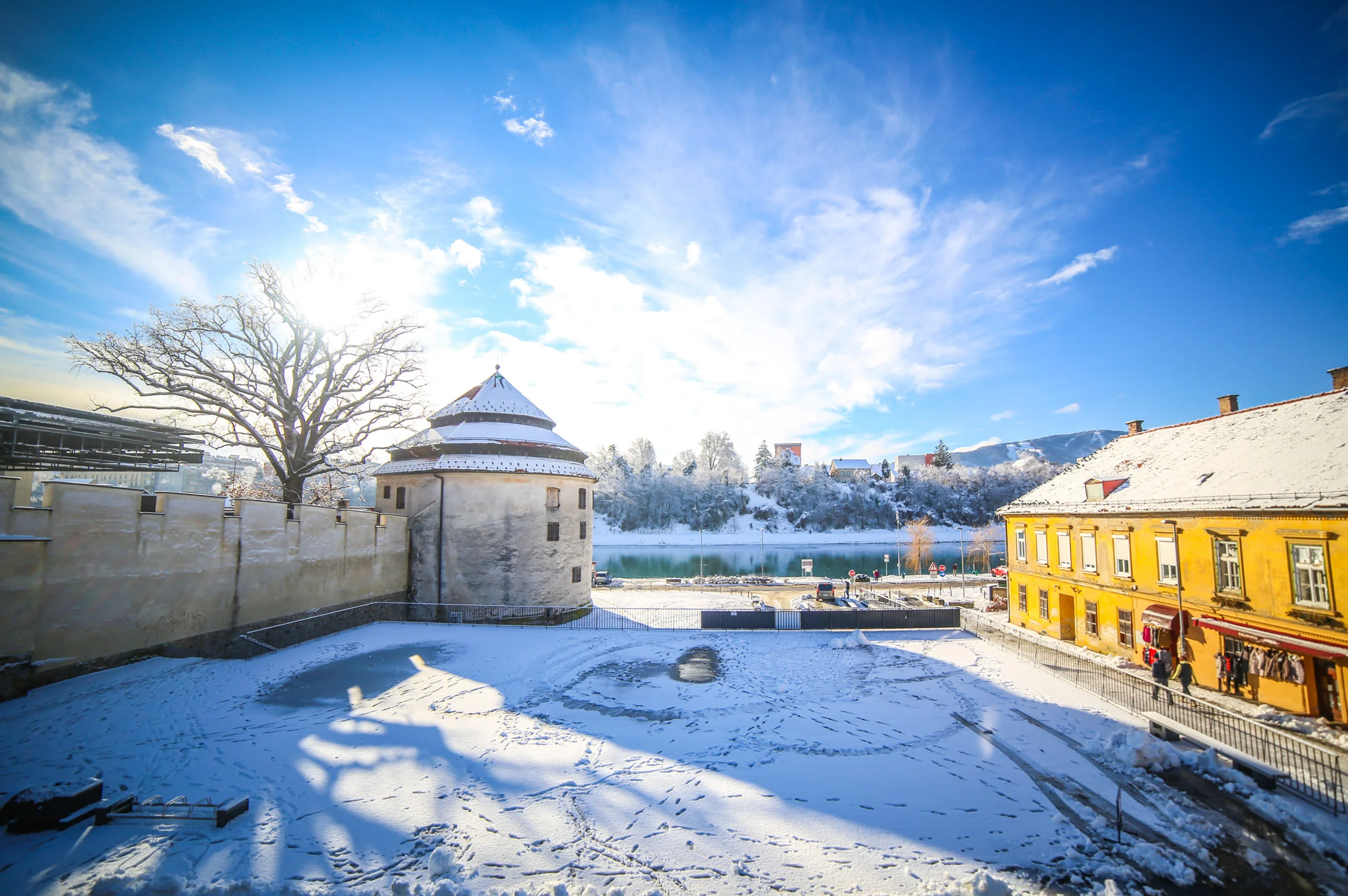 Maribor defensive Wall