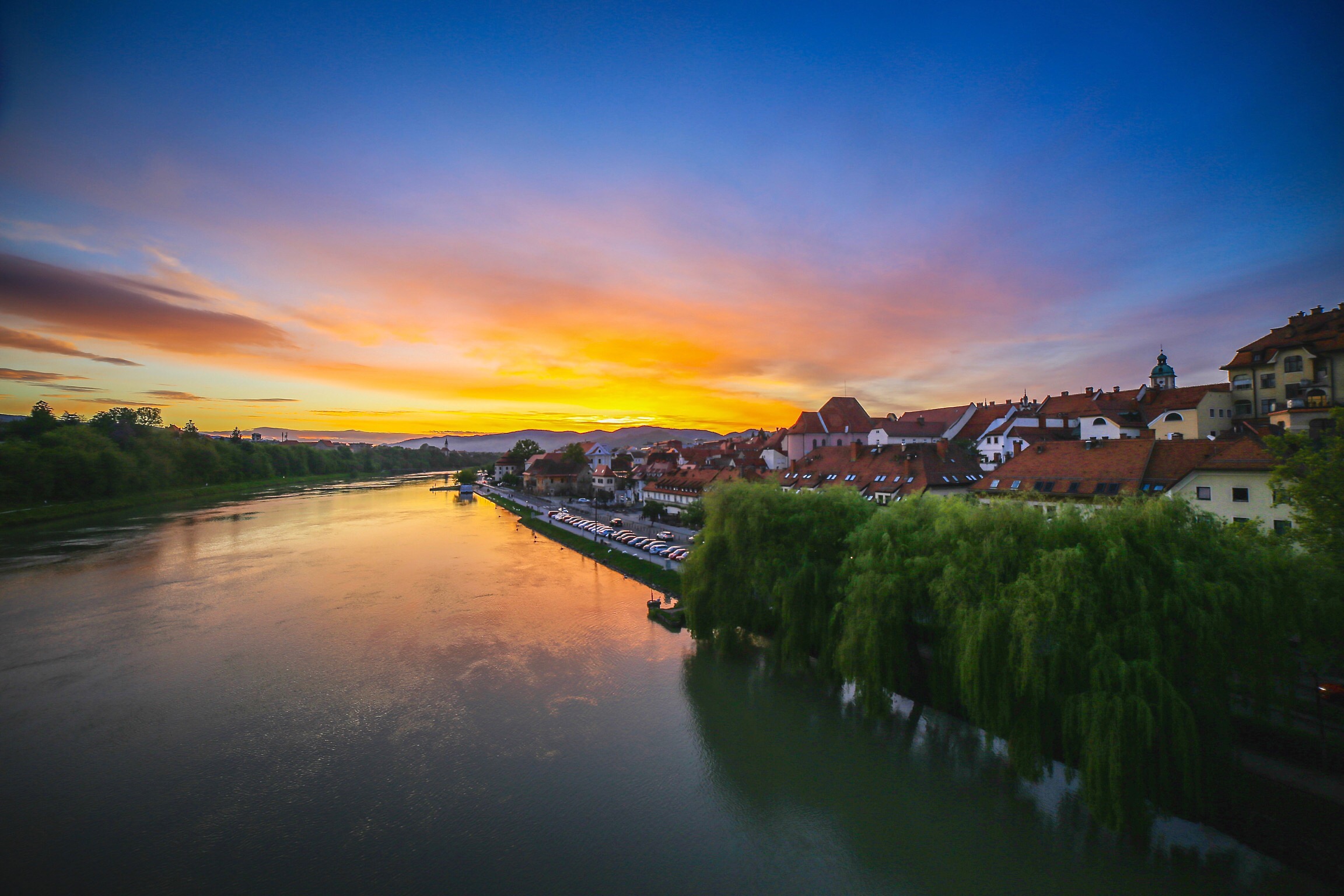 Foto: Igor Unuk - Sunset over Lent