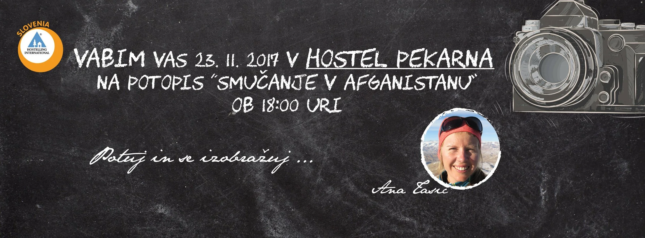 Potopisno predavanje Afganistan, 23. 11. 2017 ob 18. uri 