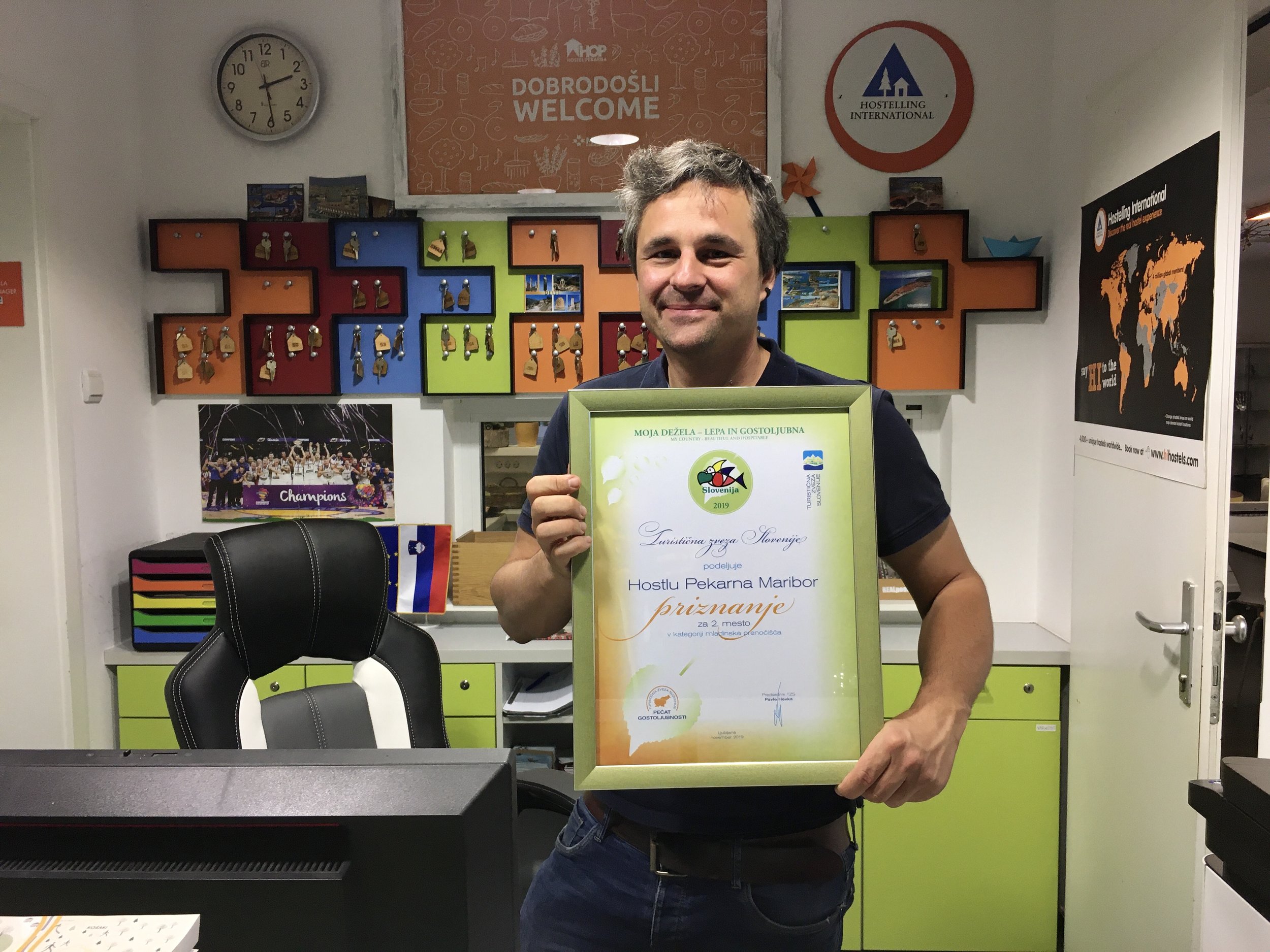 Hostlu Pekarna drugo mesto med najbolj gostoljubnimi hostli v 2019