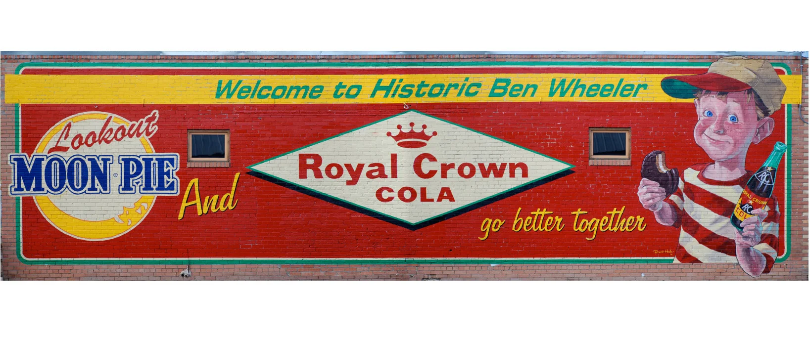 Moon Pie & Royal Crown Cola - Ben Wheeler, Texas
